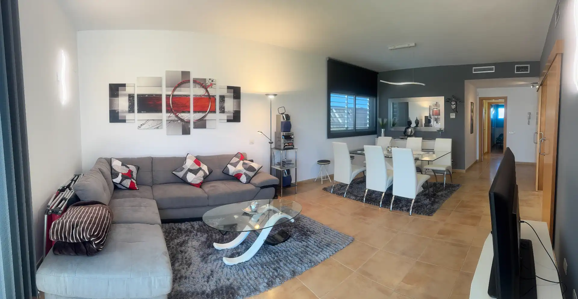 Sala d'estar de Planta baixa en venda en L'Ampolla amb Aire condicionat, Calefacció i Forn