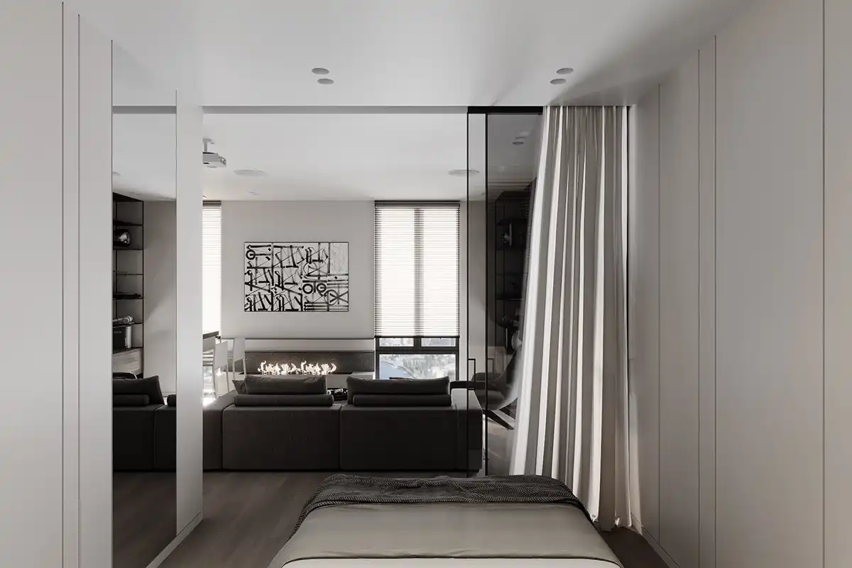 Bedroom of Flat for rent in Centro