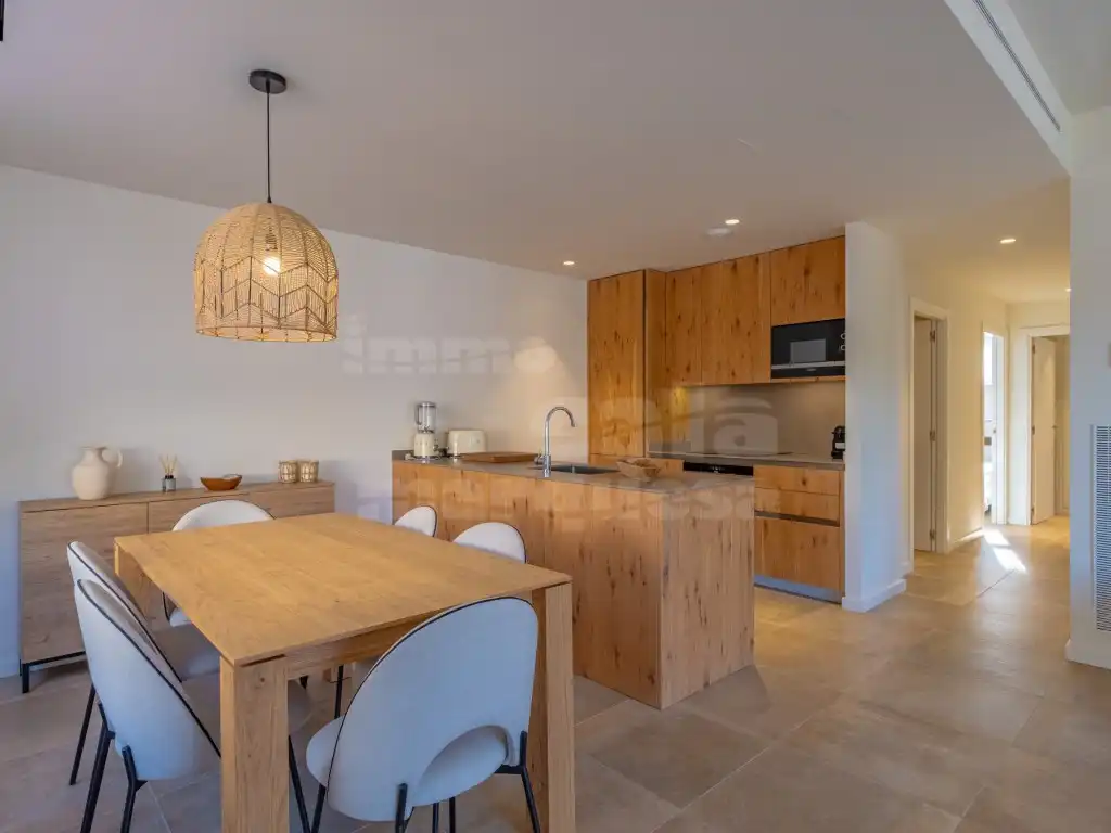 Cocina de Apartamento de alquiler en Begur