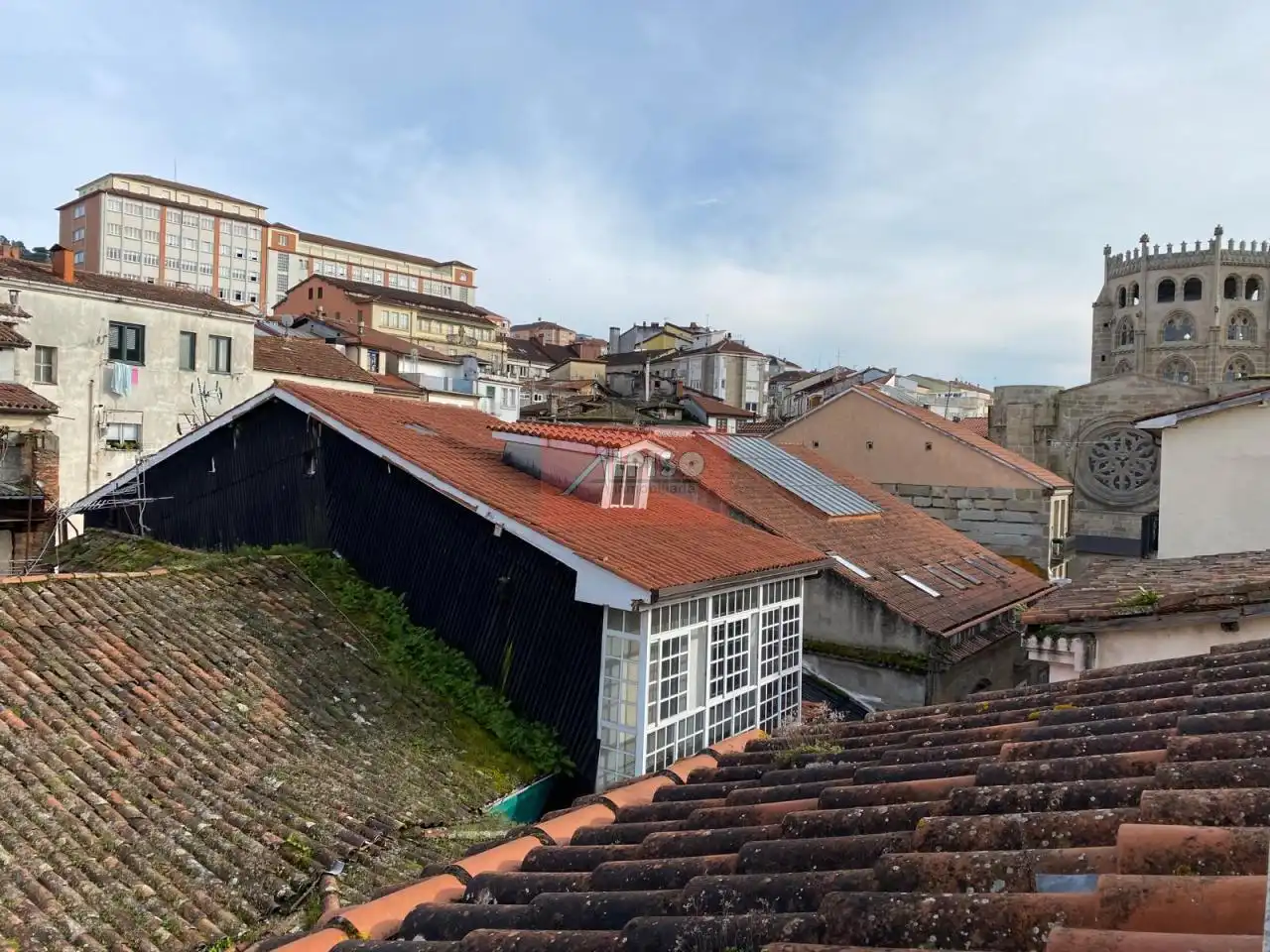 Exterior view of Duplexes for sale in Ourense Capital   with Heating, Parquet flooring and Storage room