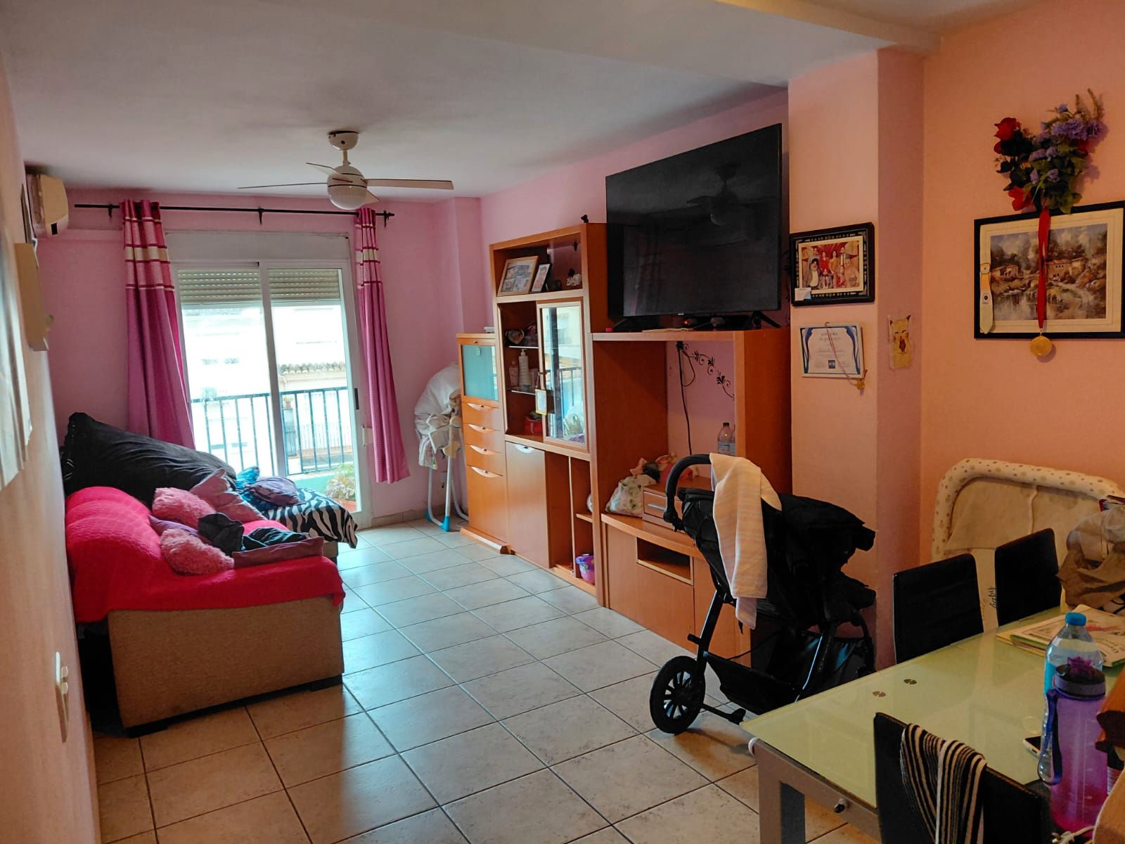 Living room of Attic for sale in Burjassot  with Furnished