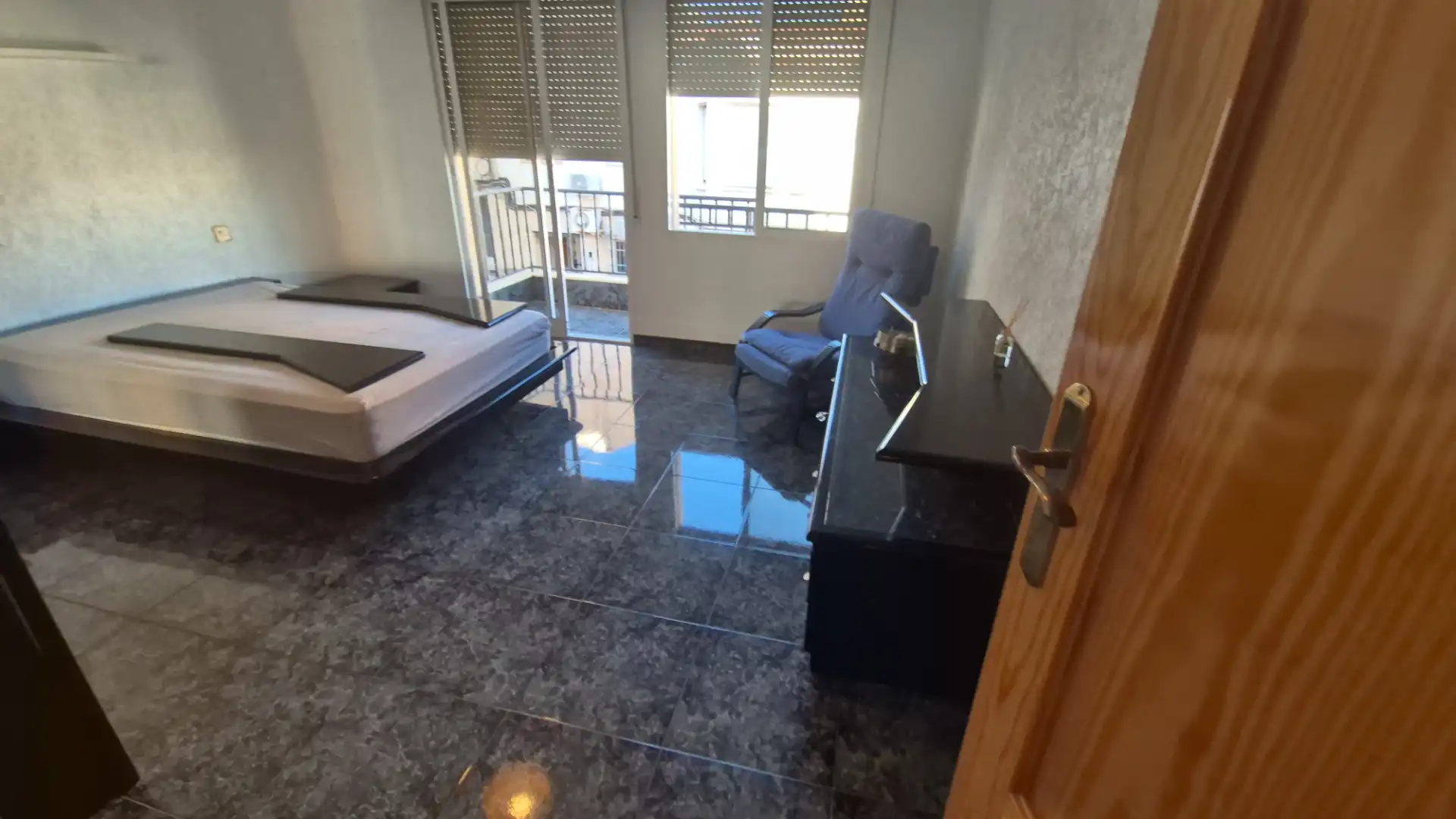Dormitori de Casa adosada en venda en Alcantarilla amb Terrassa, Moblat i Balcó