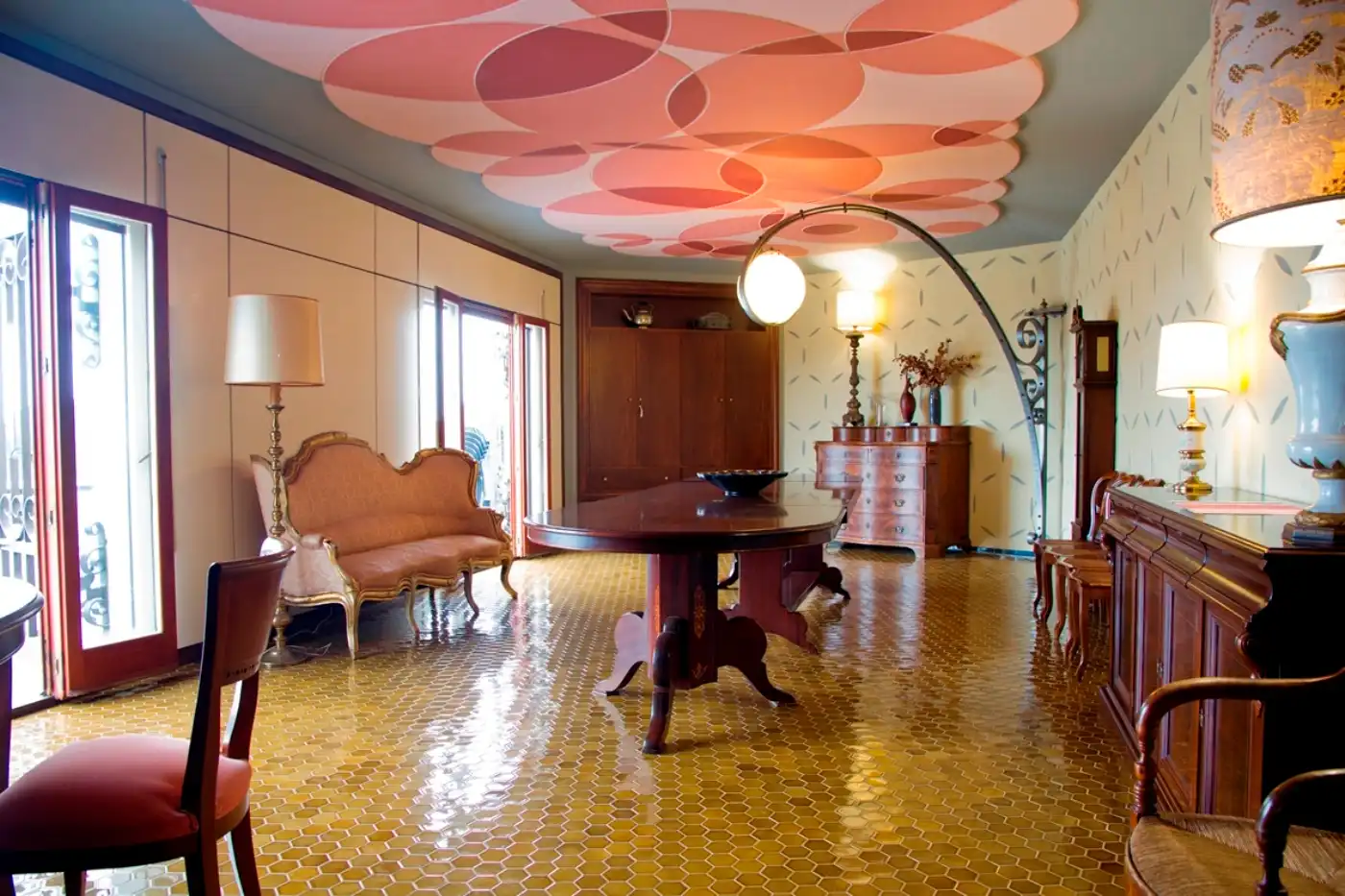 Living room of Houses for sale in Riudecanyes  with Private garden, Terrace and Swimming Pool