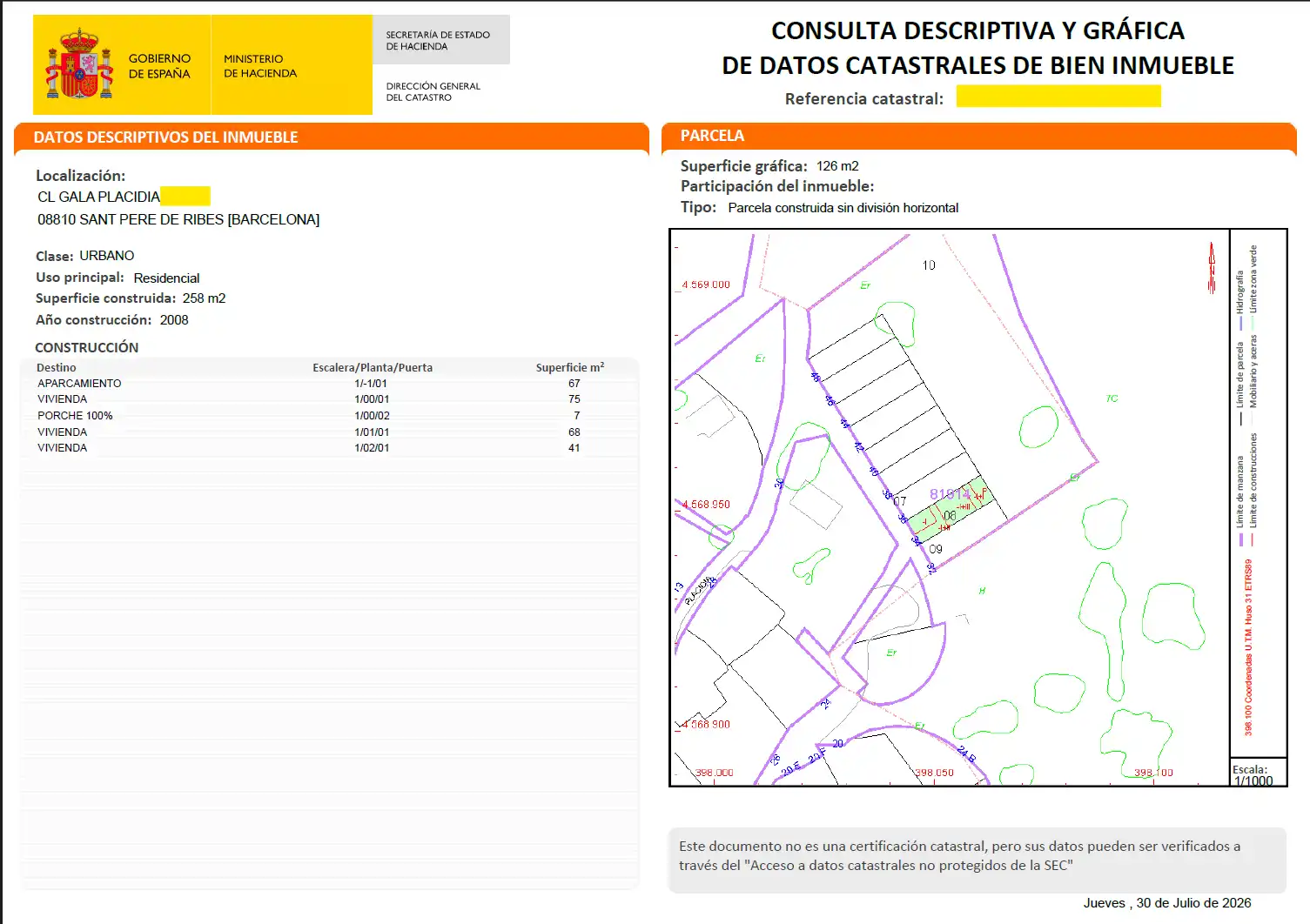 Casa adosada en venta en Sant Pere de Ribes con Aire acondicionado