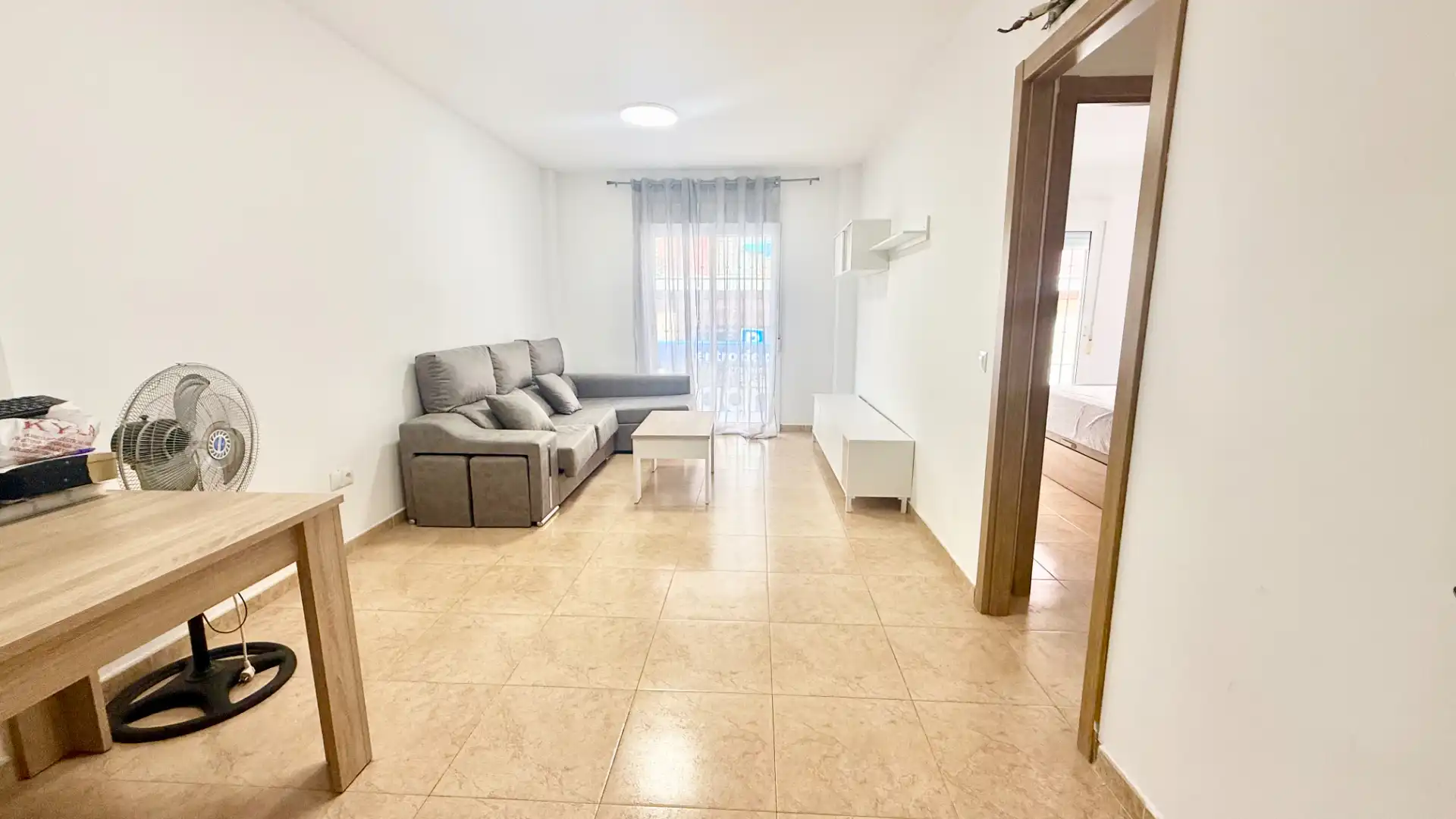 Sala de estar de Piso en venta en Roquetas de Mar