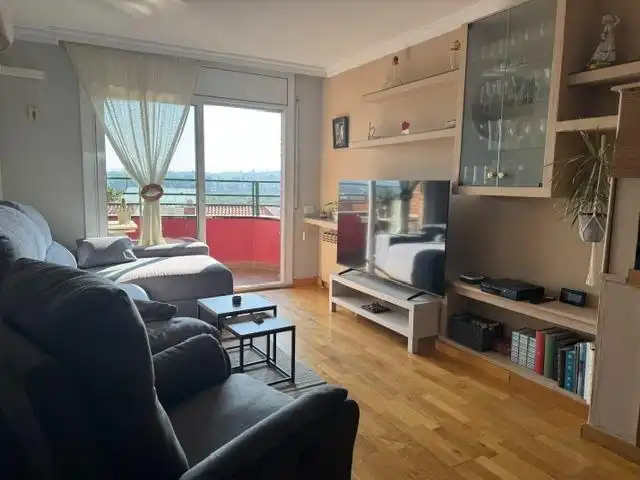 Sala d'estar de Pis en venda en Esparreguera amb Aire condicionat, Calefacció i Parquet