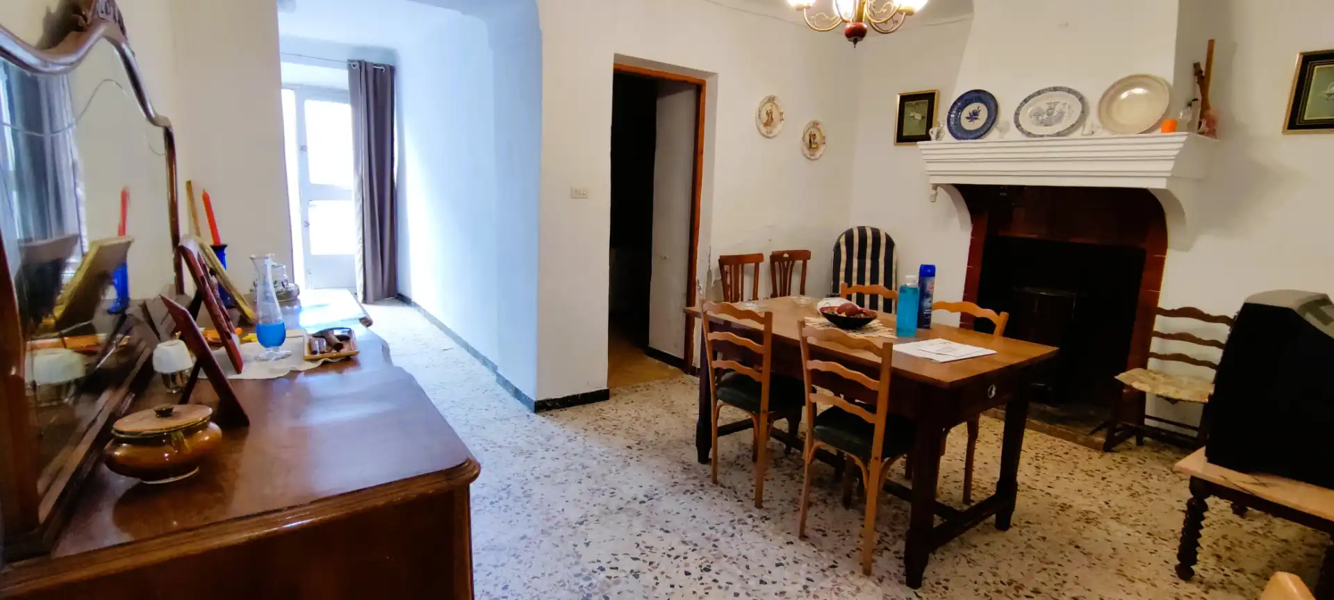 Menjador de Casa adosada en venda en Aledo amb Terrassa, Traster i Moblat