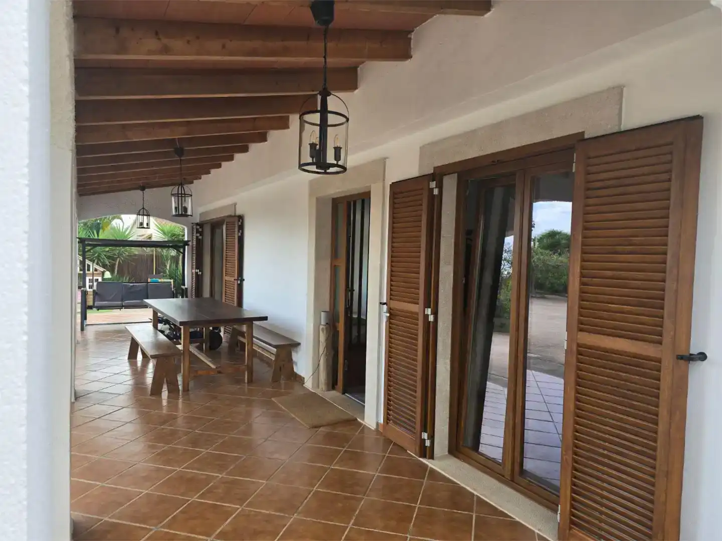Terrassa de Casa o xalet en venda en Marratxí amb Aire condicionat, Piscina i Balcó