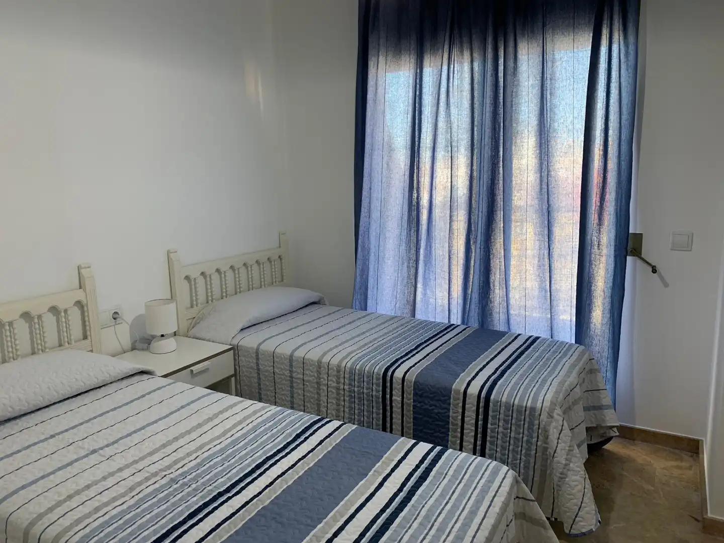 Bedroom of Apartments for rent in Dénia  with Air Conditioner, Terrace and Furnished