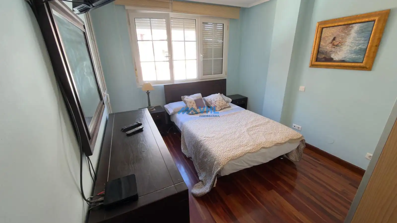 Bedroom of Flat for rent in Castro-Urdiales  with Heating, Terrace and Furnished