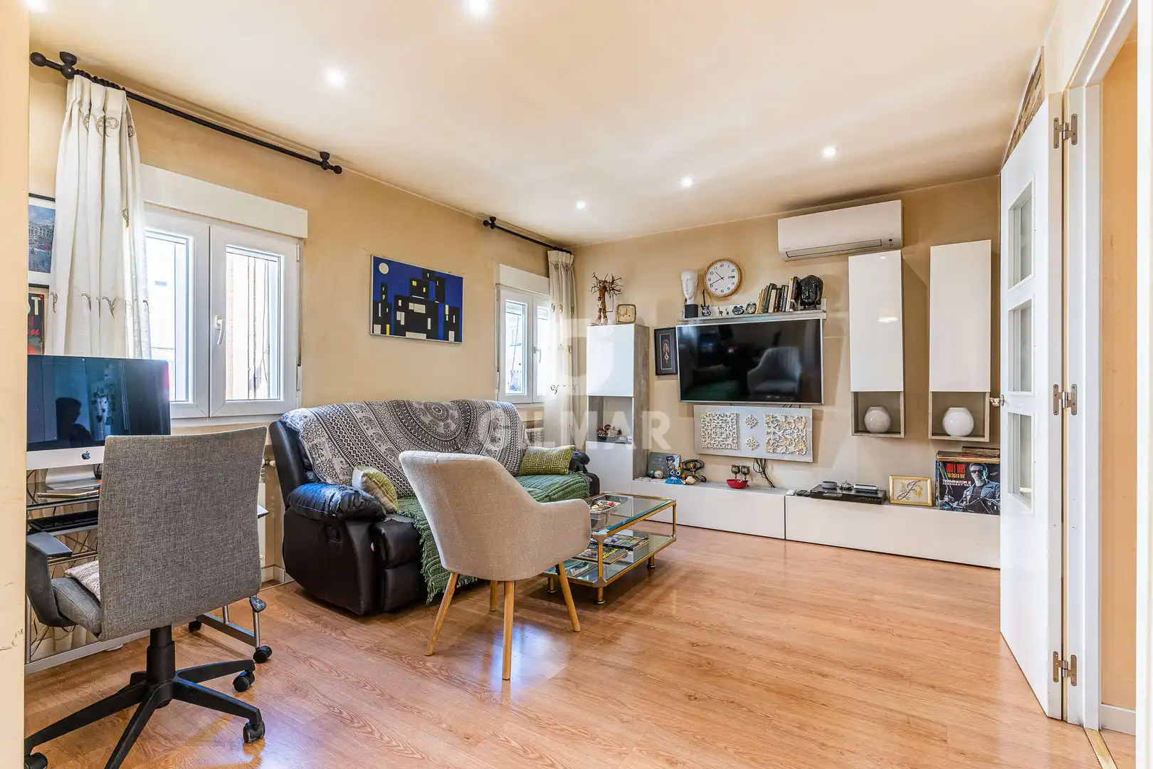 Living room of Flat for sale in Madrid  with Heating and Private garden