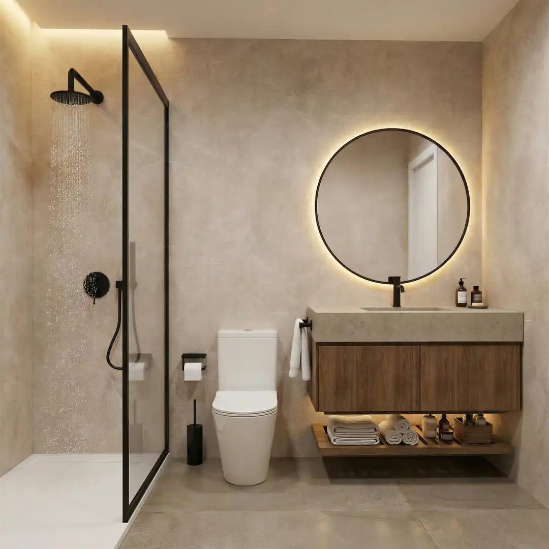 Baño de Casa o chalet en venta en Abrera con Aire acondicionado, Calefacción y Jardín privado