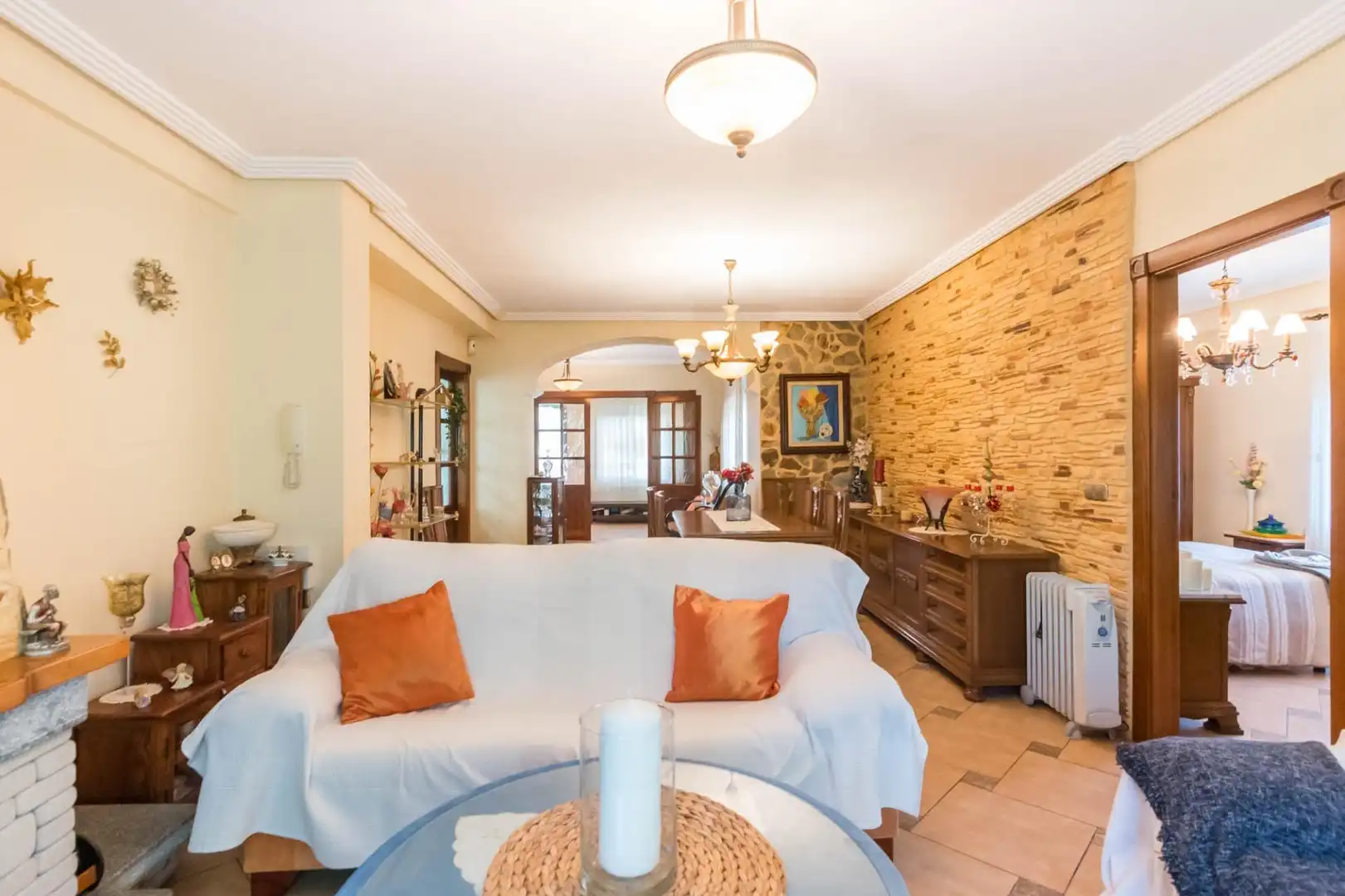 Sala d'estar de Casa o xalet en venda en Molina de Segura amb Aire condicionat, Calefacció i Jardí privat