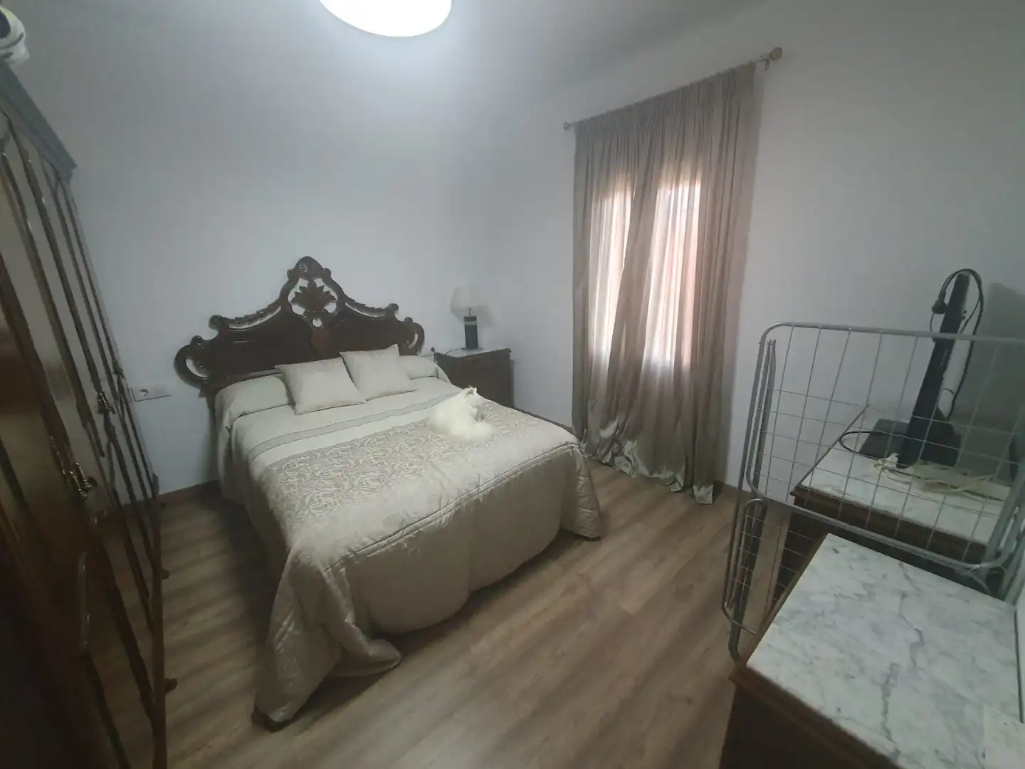 Habitación de Casa o chalet en venta en Puertollano con Parquet, Terraza y Amueblado