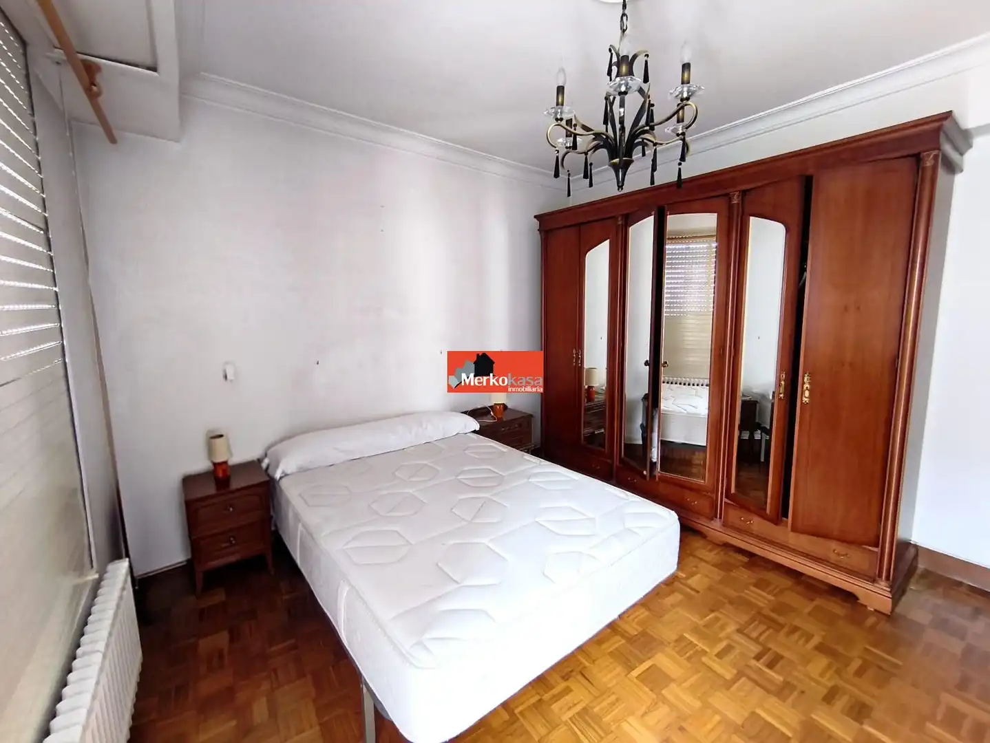Schlafzimmer von Wohnung zur Miete in Lugo mit Heizung und Möbliert
