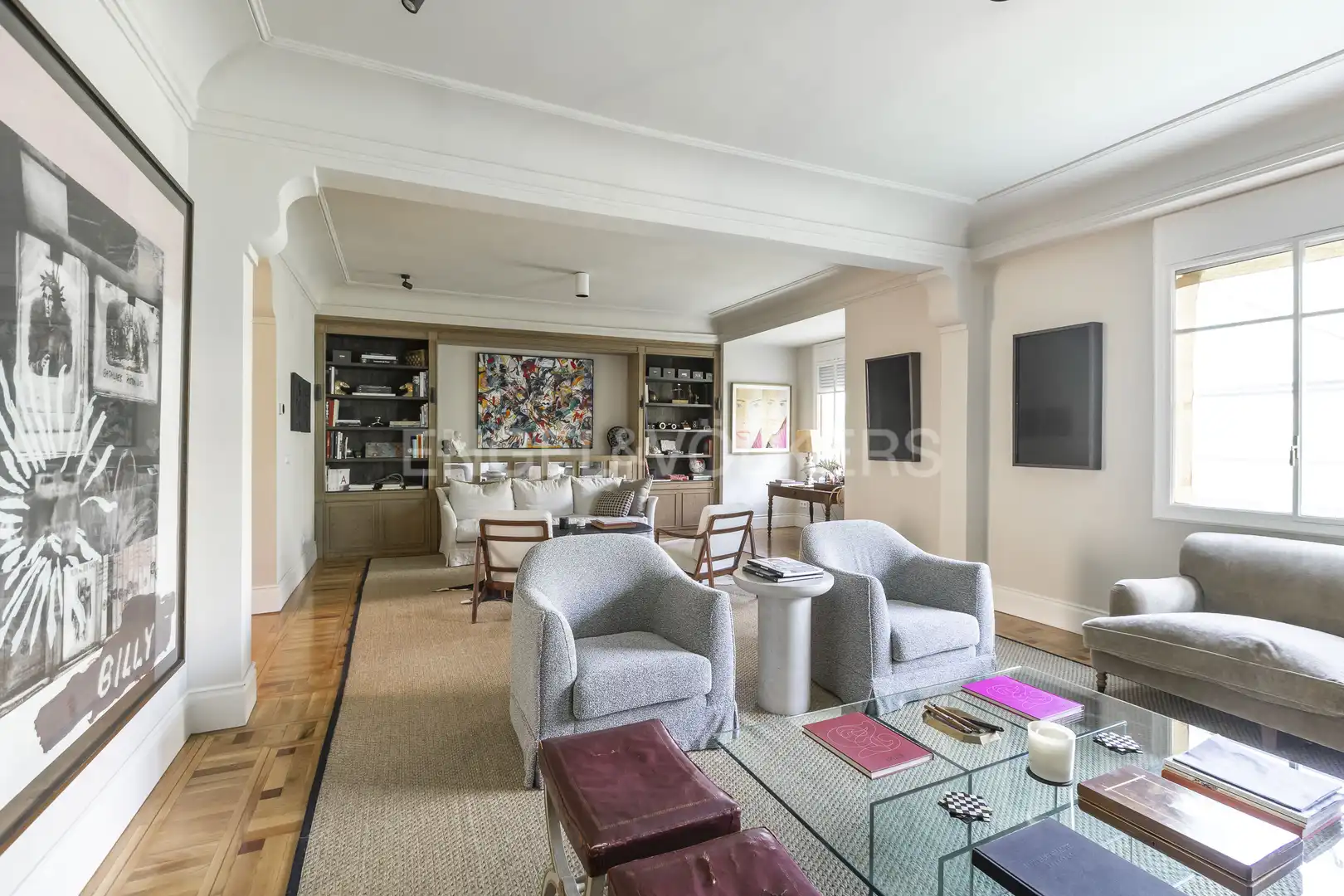 Sala de estar de Piso en venta en Madrid con Aire acondicionado, Calefacción y Parquet