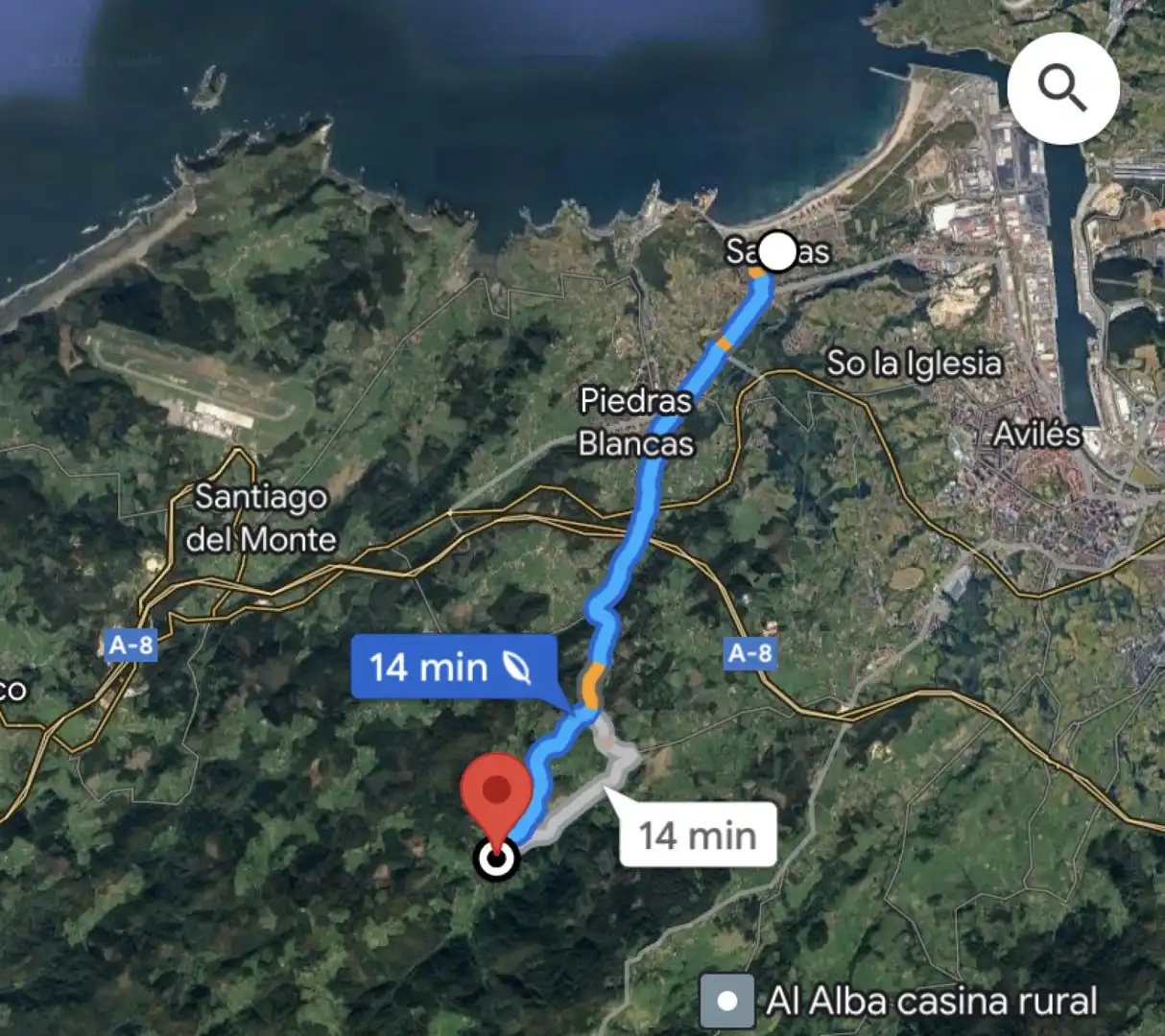 Außenansicht von Grundstücke zum Verkauf in Castrillón