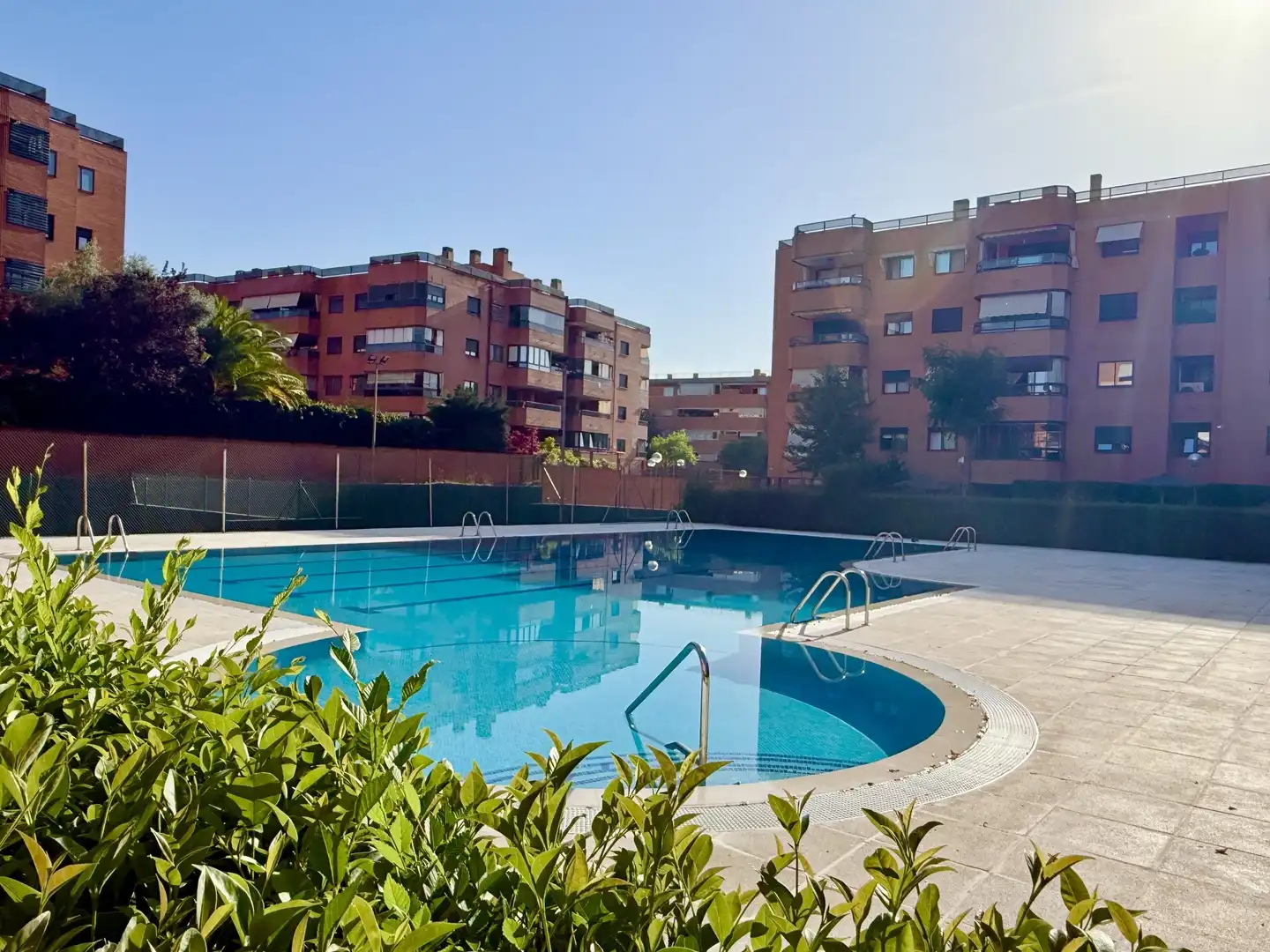 Schwimmbecken von Wohnung zur Miete in Alcobendas mit Heizung, Parkett und Terrasse