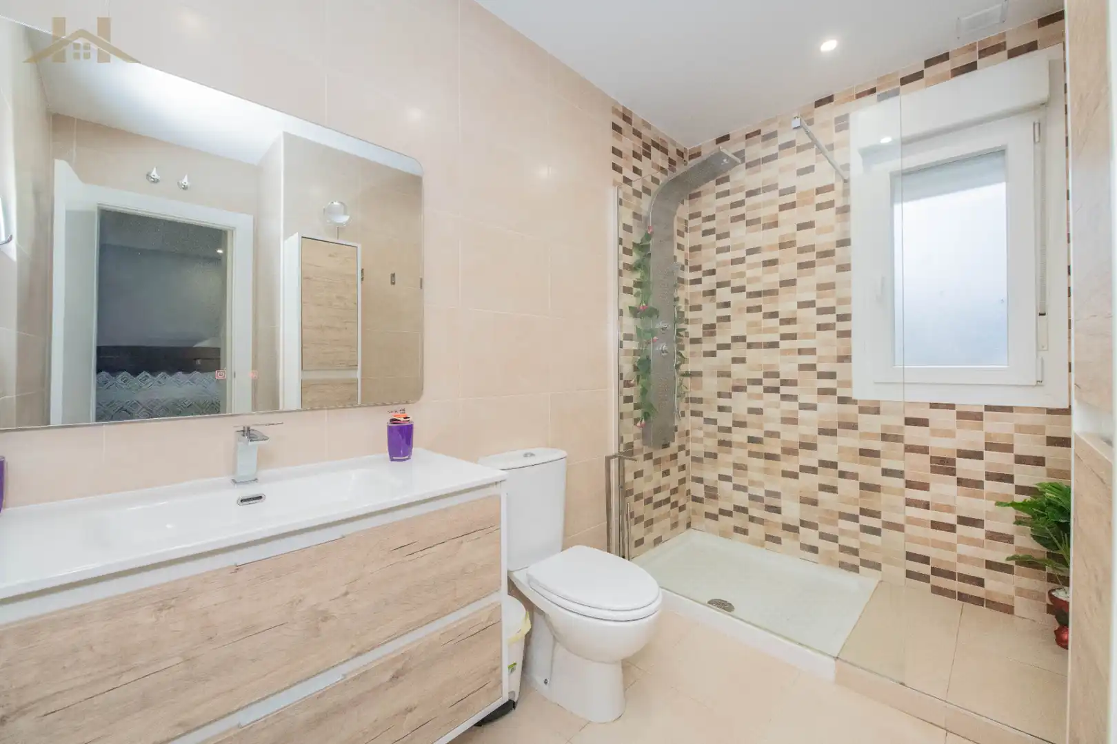 Baño de Casa adosada en venta en Rivas-Vaciamadrid con Aire acondicionado, Jardín privado y Piscina