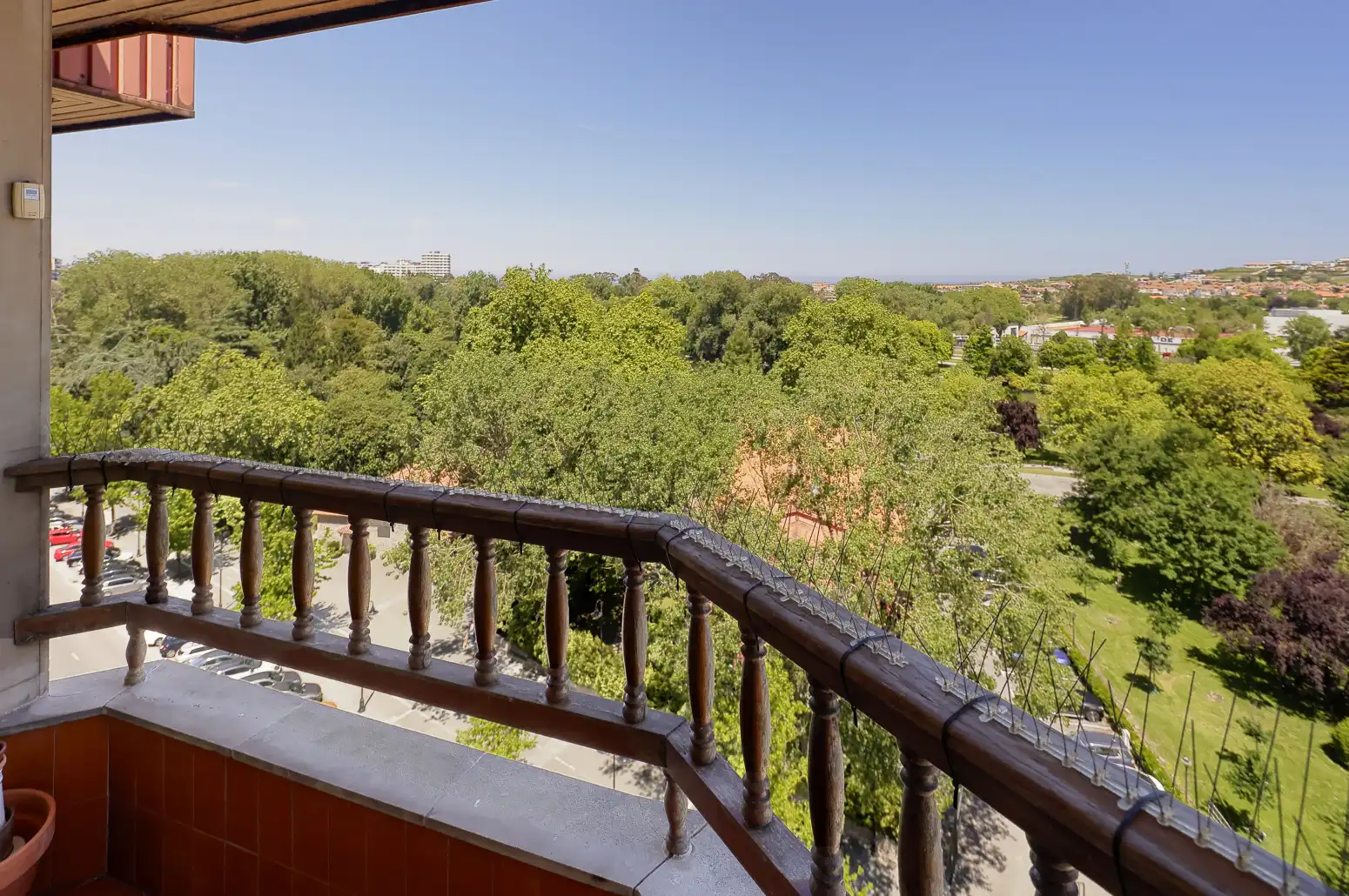 Terrasse von Dachboden zum Verkauf in Gijón  mit Heizung, Privatgarten und Parkett