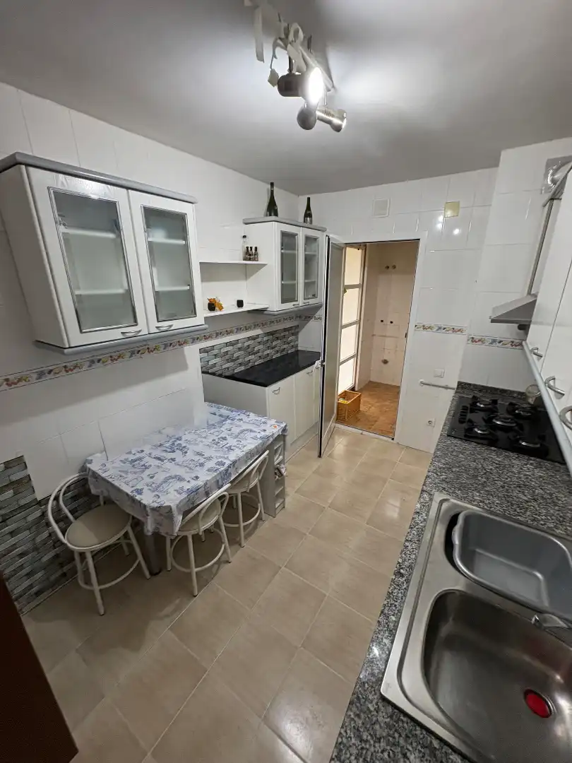 Kitchen of Flat for sale in Terrassa  with Air Conditioner, Heating and Private garden