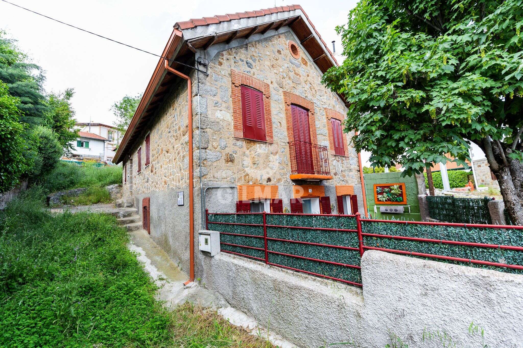 Vista exterior de Casa adosada en venda en Cercedilla