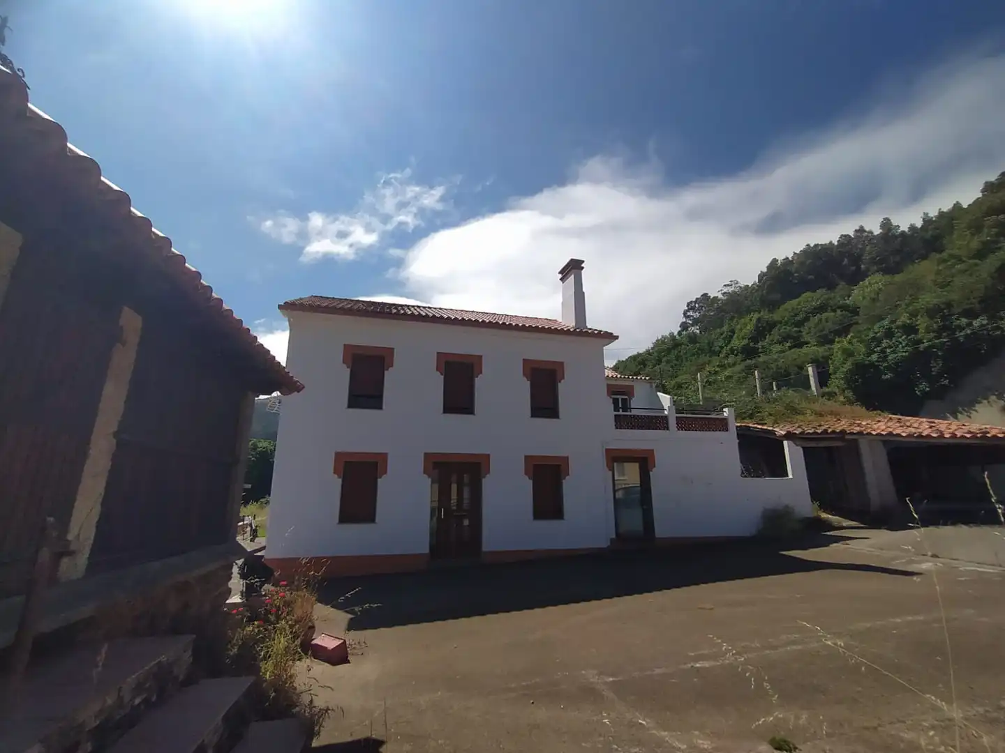 Exterior view of Houses for sale in Cariño  with Private garden, Parquet flooring and Terrace