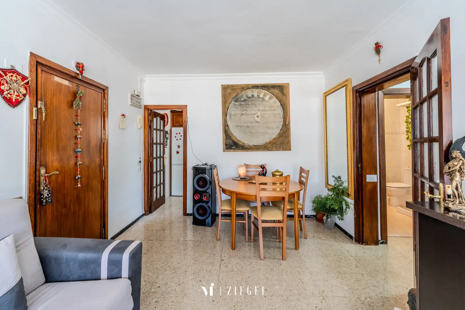 Sala d'estar de Pis en venda en Las Palmas de Gran Canaria amb Moblat