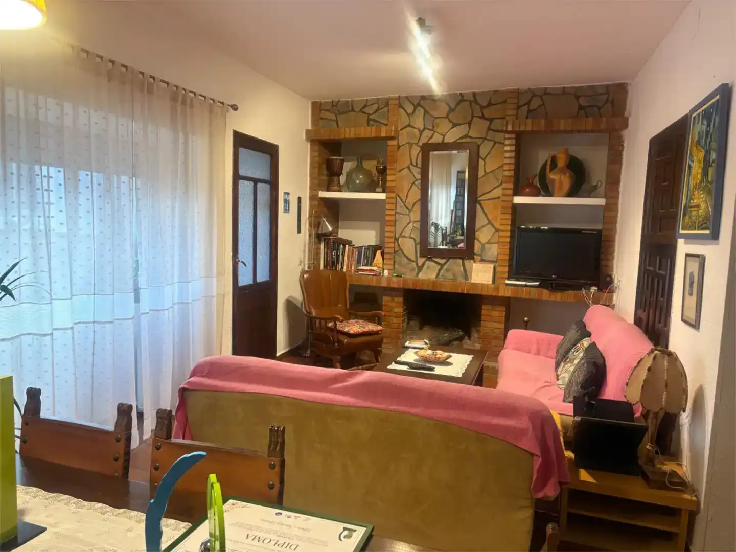 Sala de estar de Piso en venta en Talarrubias con Aire acondicionado y Amueblado