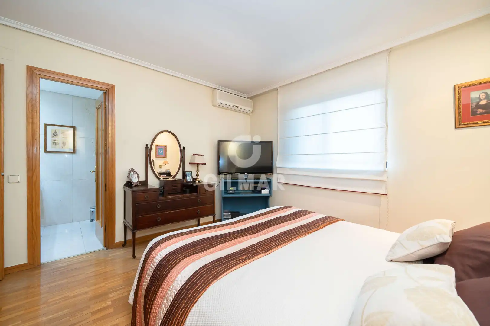 Bedroom of Detached homes for sale in Madrid  with Heating, Private garden and Swimming Pool