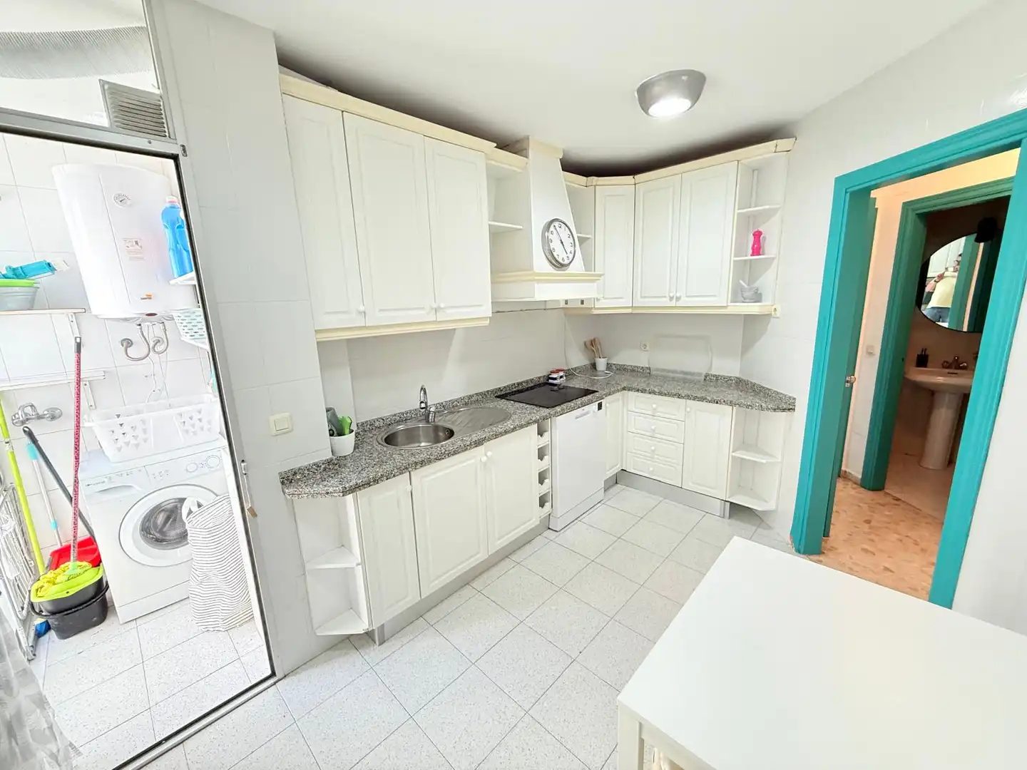 Cocina de Ático de alquiler en Rincón de la Victoria con Aire acondicionado, Terraza y Amueblado