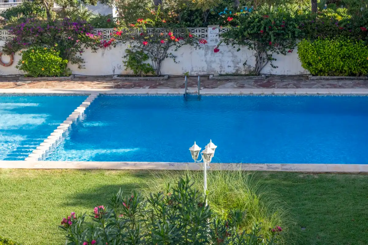 Swimming pool of Apartments for sale in Dénia  with Air Conditioner and Community pool