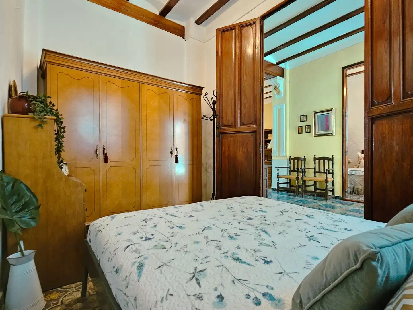 Habitación de Finca rústica en venta en La Llosa de Ranes con Aire acondicionado, Jardín privado y Terraza