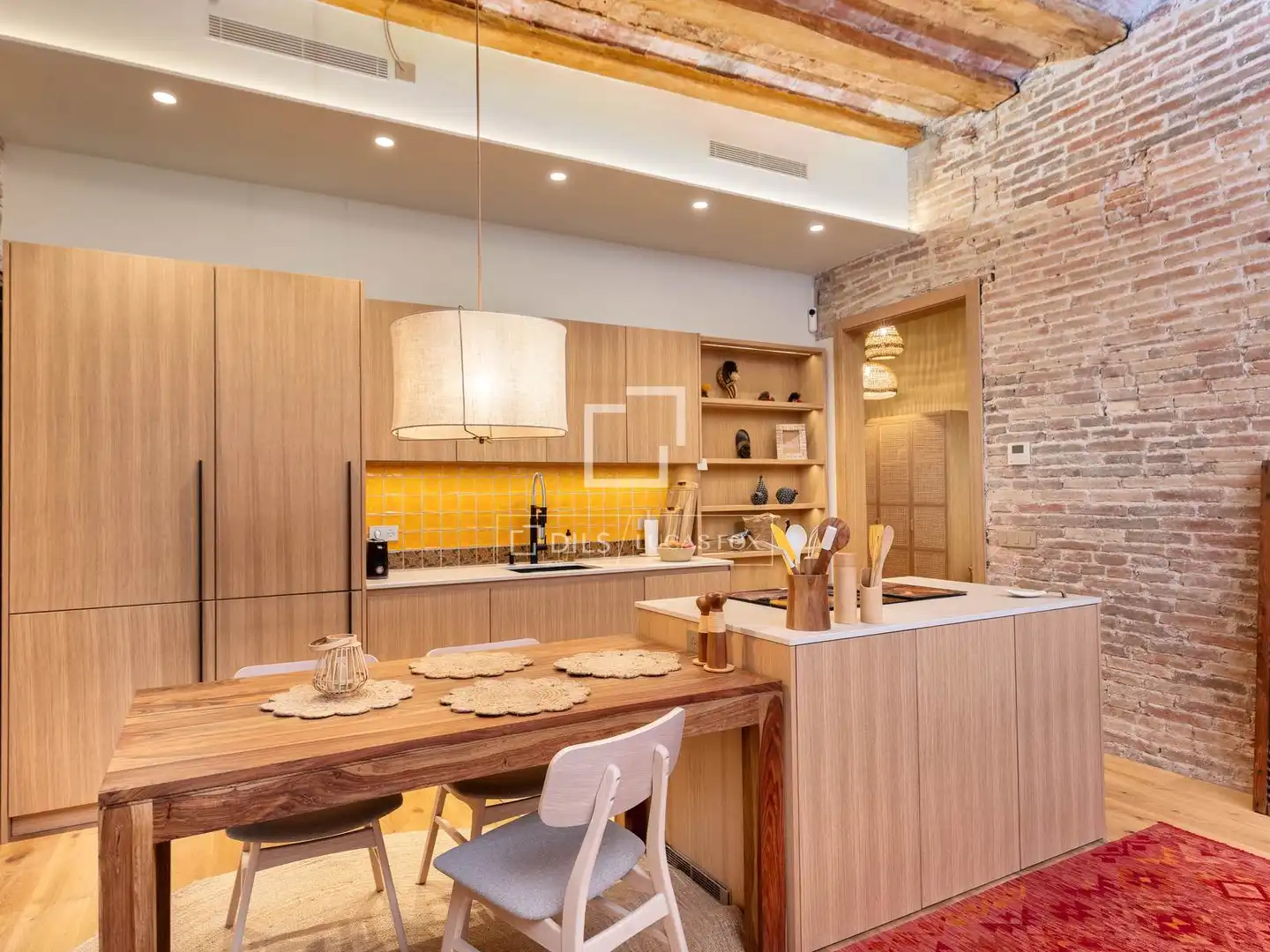 Cocina de Piso en venta en Girona con Aire acondicionado y Parquet