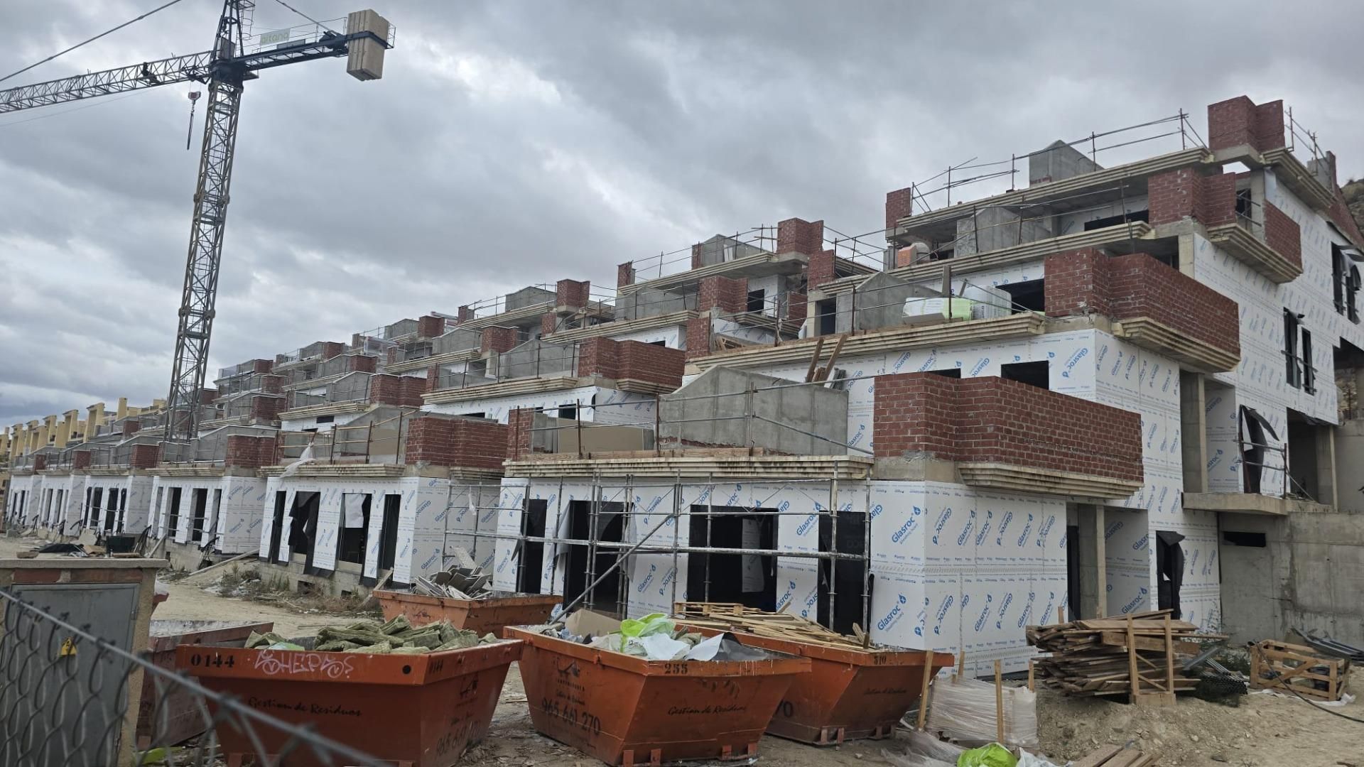 Vista exterior de Apartamento en venta en Mutxamel con Aire acondicionado, Terraza y Piscina comunitaria