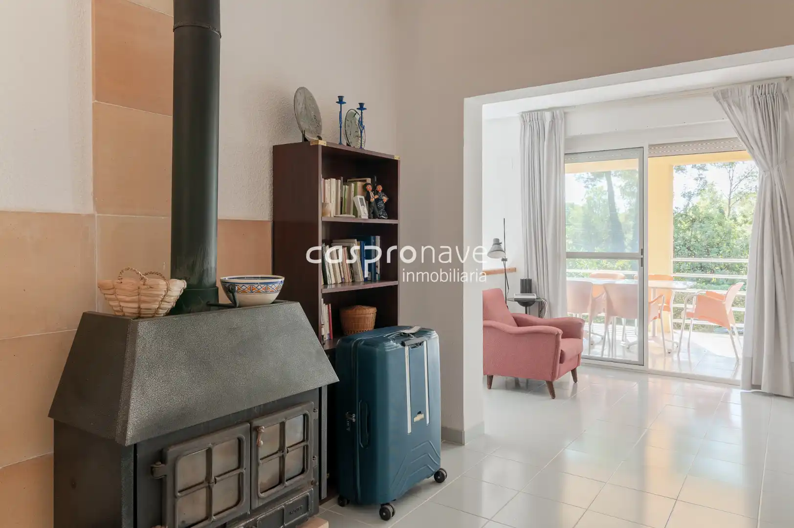 Wohnzimmer von Haus oder Chalet zum Verkauf in Benicasim / Benicàssim mit Heizung, Privatgarten und Terrasse