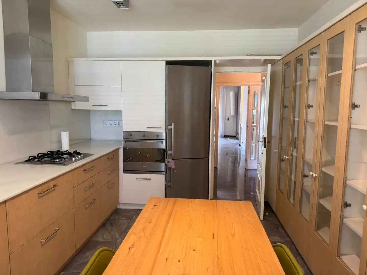 Cocina de Piso de alquiler en Sant Cugat del Vallès con Calefacción, Terraza y Piscina