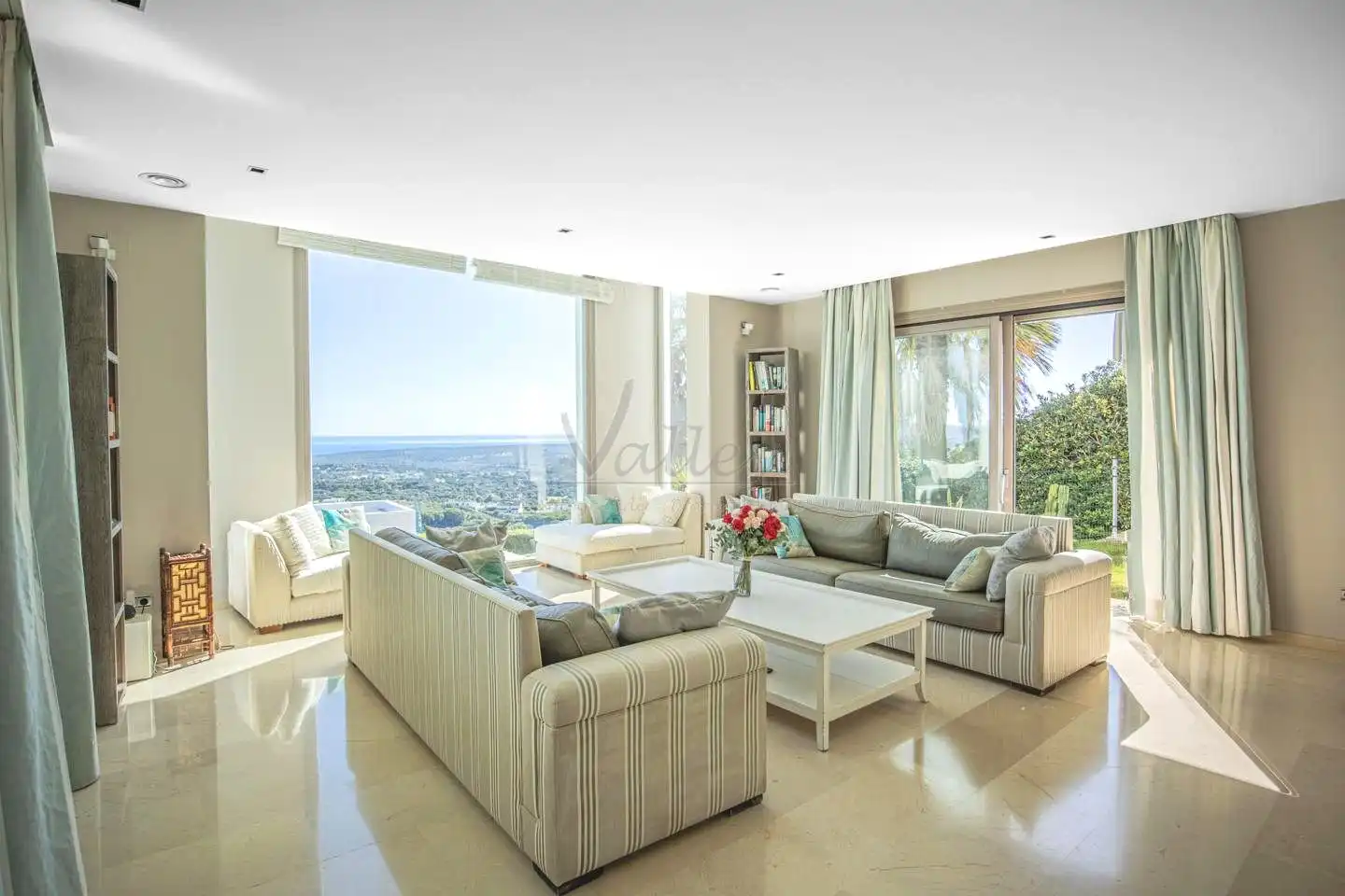 Sala de estar de Casa o chalet de alquiler en Sotogrande con Aire acondicionado, Jardín privado y Terraza