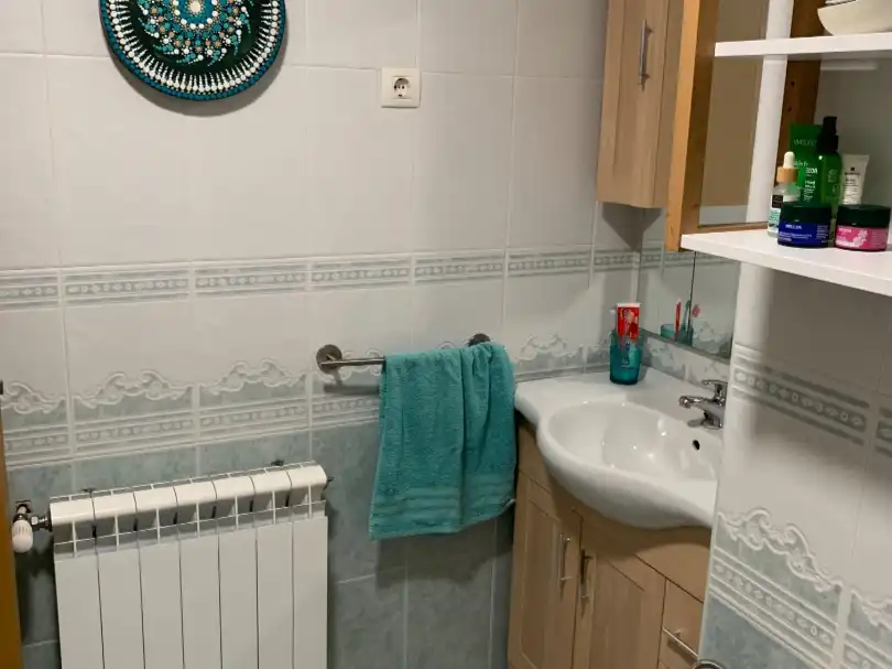 Bathroom of Flat for sale in Navalagamella, Madrid