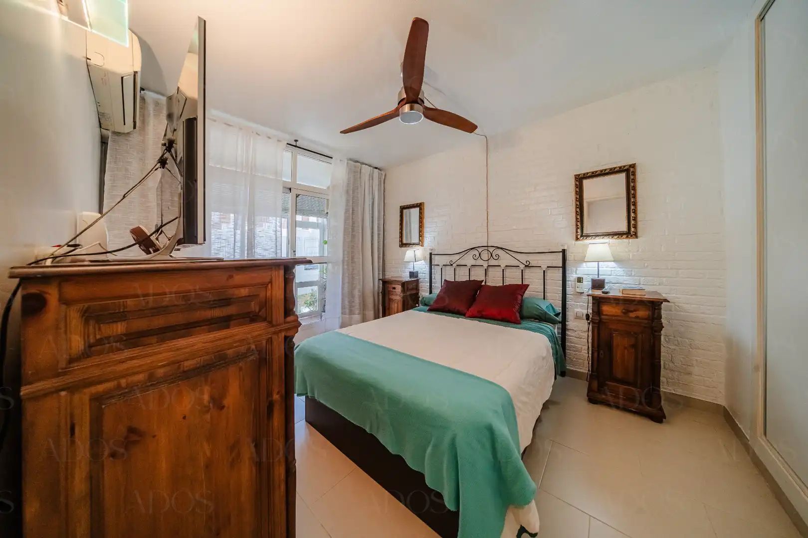 Bedroom of Flat for sale in Roquetas de Mar  with Air Conditioner, Terrace and Community pool