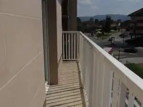 Balcony of Flat for rent in Gijón   with Heating, Parquet flooring and Furnished