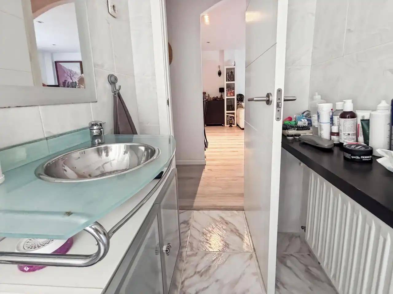 Badezimmer von Wohnung zum Verkauf in El Escorial mit Heizung, Terrasse und Abstellraum