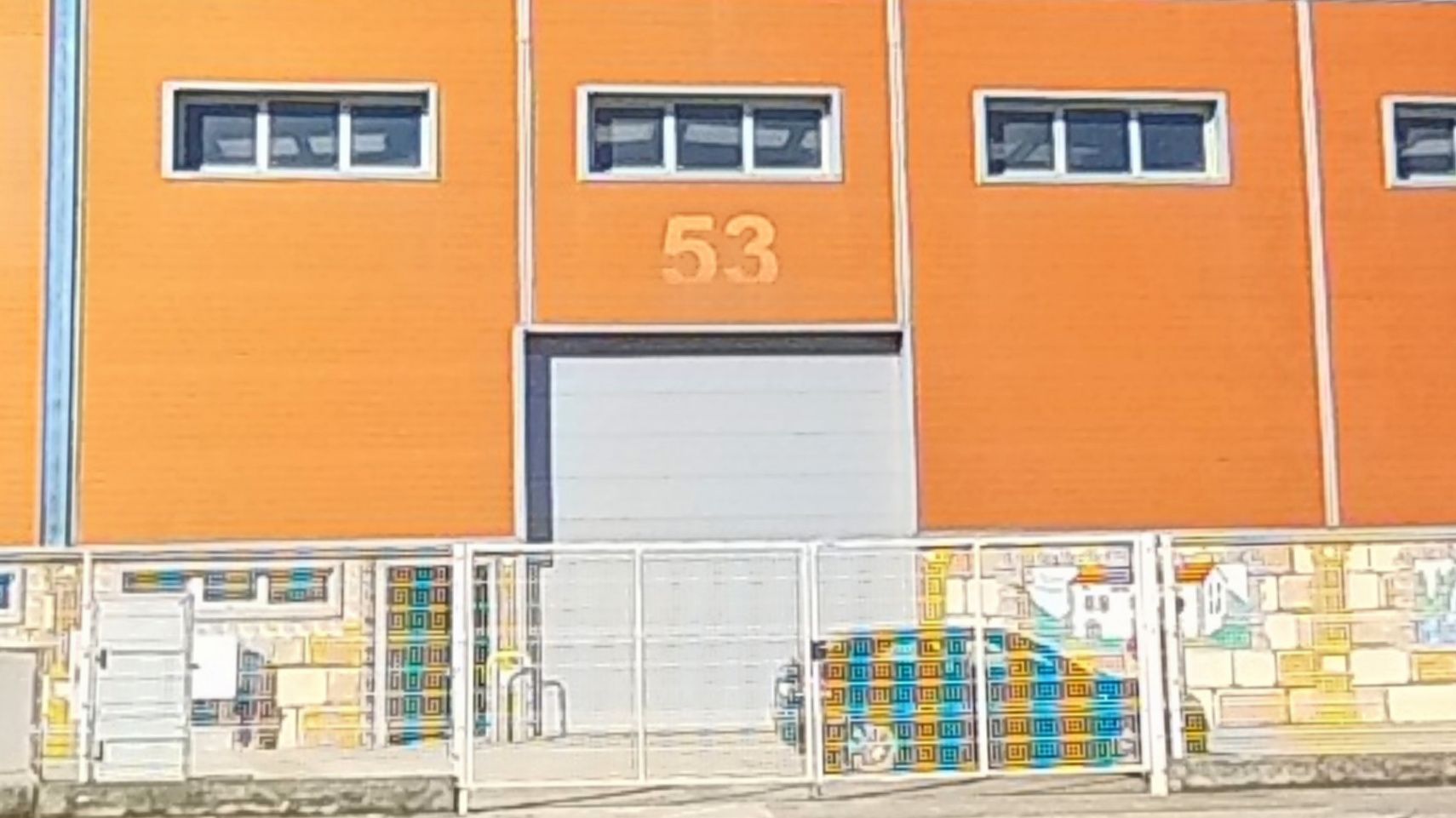 Vista exterior de Nau industrial de lloguer en Reinosa