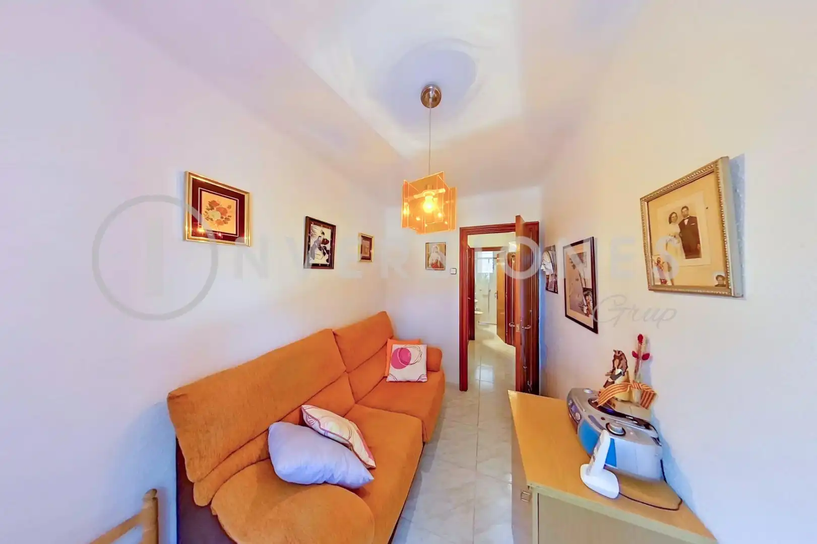 Living room of Flat for sale in Sabadell  with Air Conditioner and Balcony