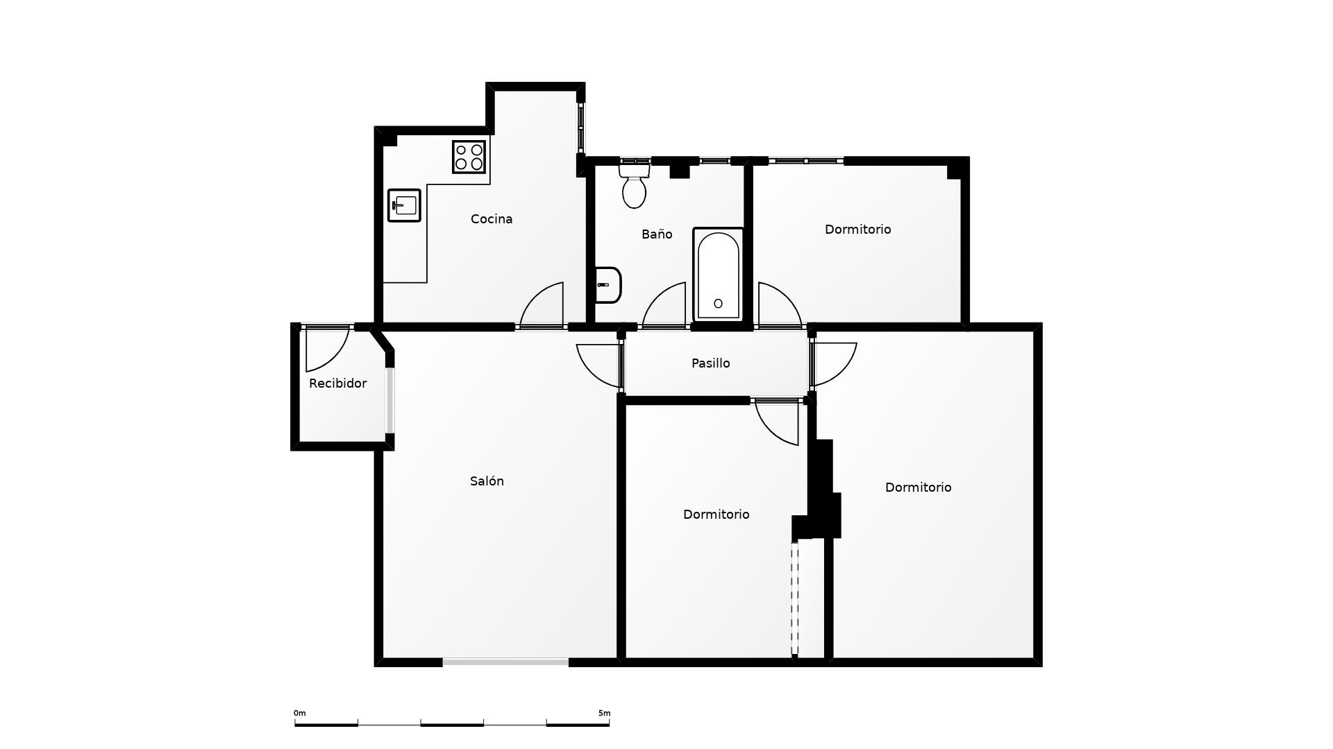 Attic for sale in L'Hospitalet de Llobregat  with Heating and Terrace