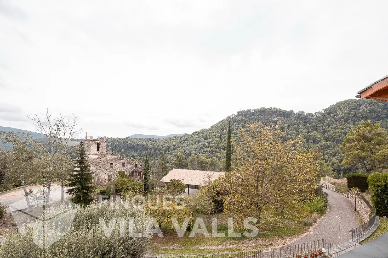 Vista exterior de Casa o chalet en venta en Gallifa con Aire acondicionado, Calefacción y Jardín privado