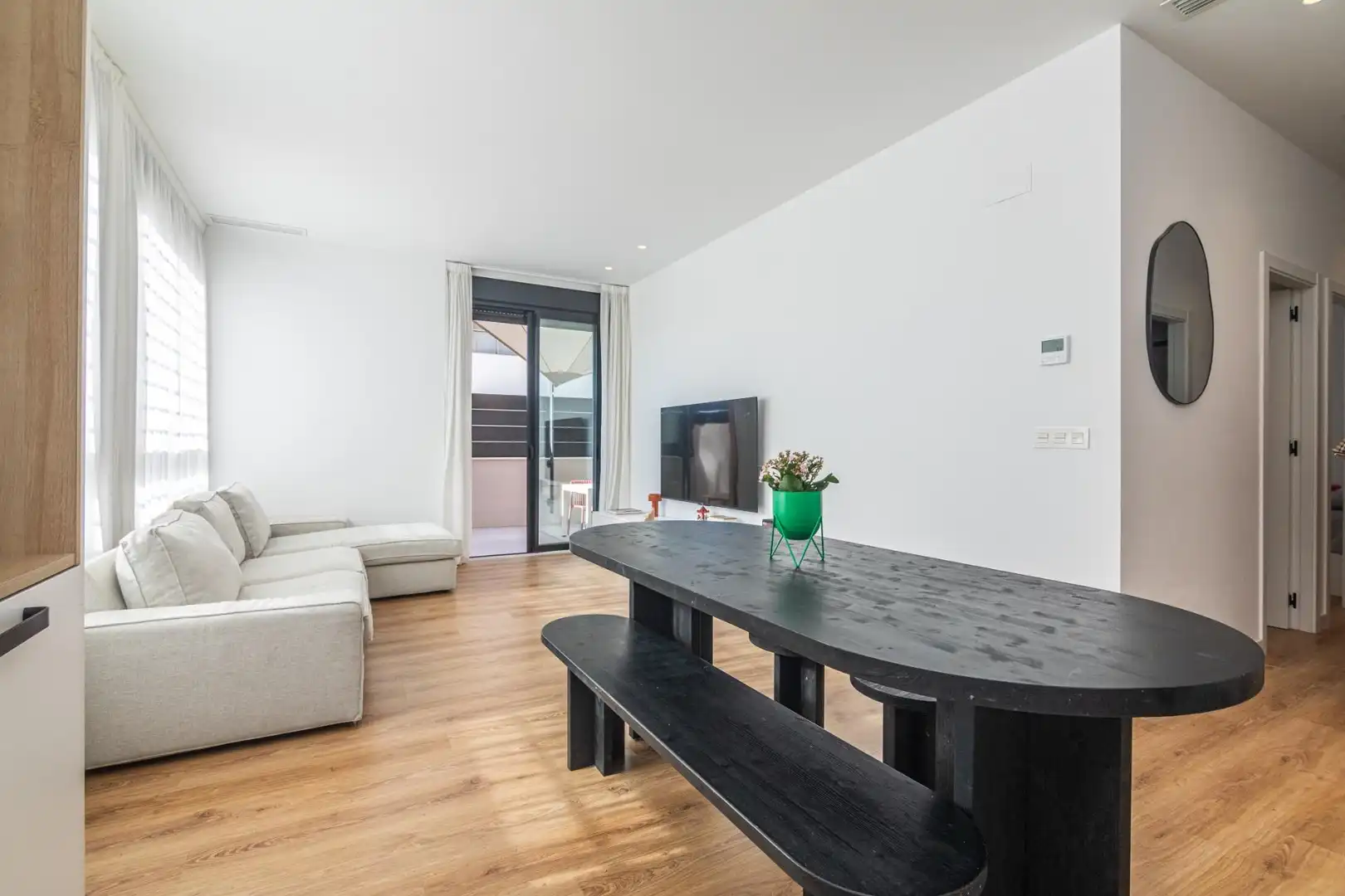 Living room of Ground floor for sale in Elche / Elx  with Air Conditioner, Heating and Private garden
