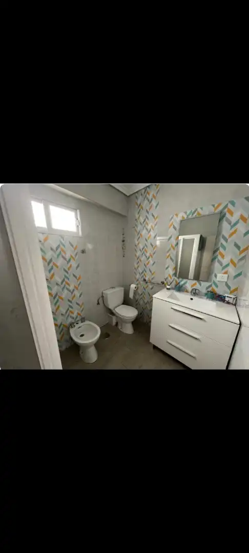 Bathroom of Flat for sale in Córdoba  with Air Conditioner, Parquet flooring and Terrace