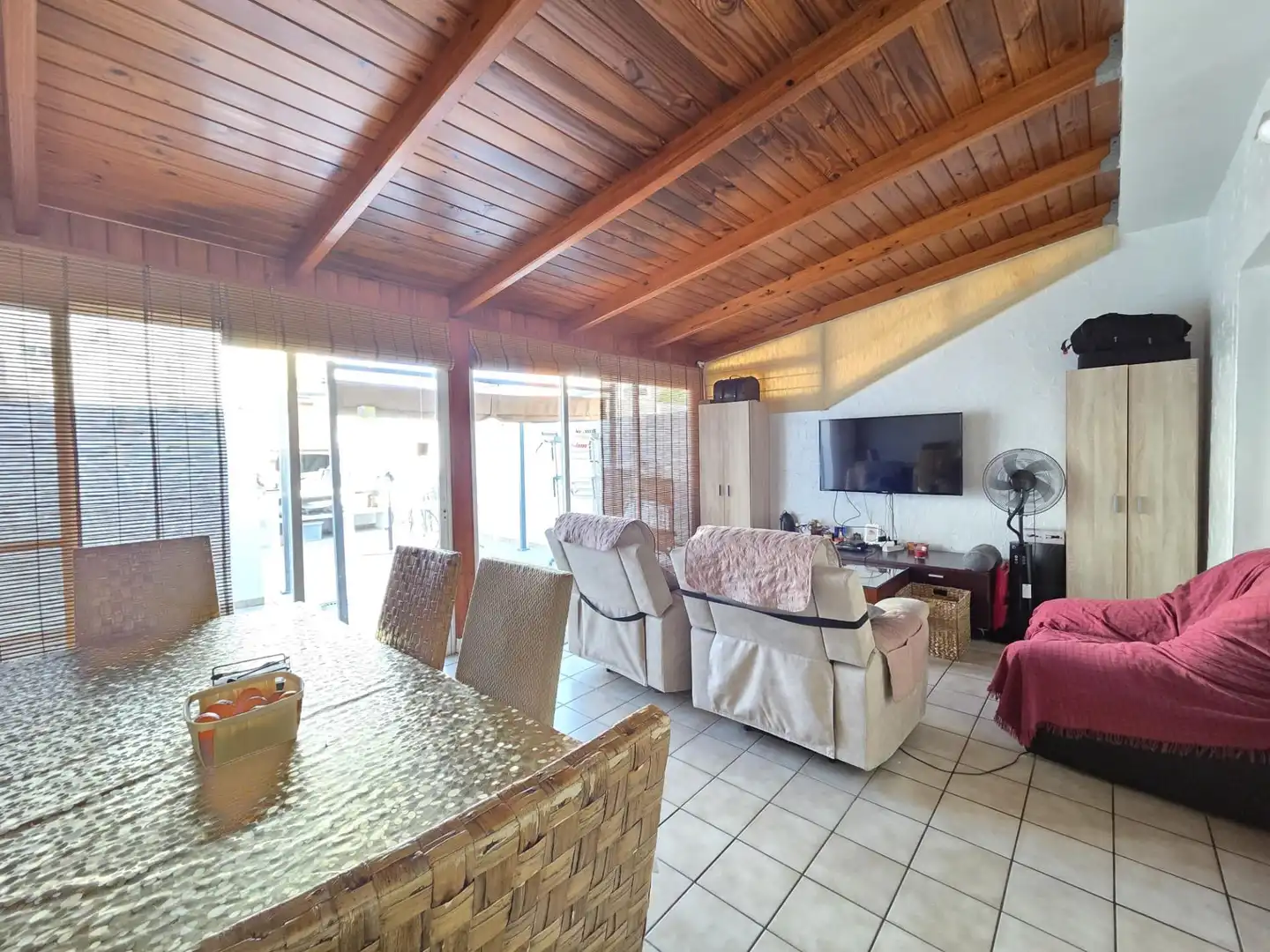 Sala d'estar de Casa adosada en venda en Beniflá amb Aire condicionat, Calefacció i Terrassa