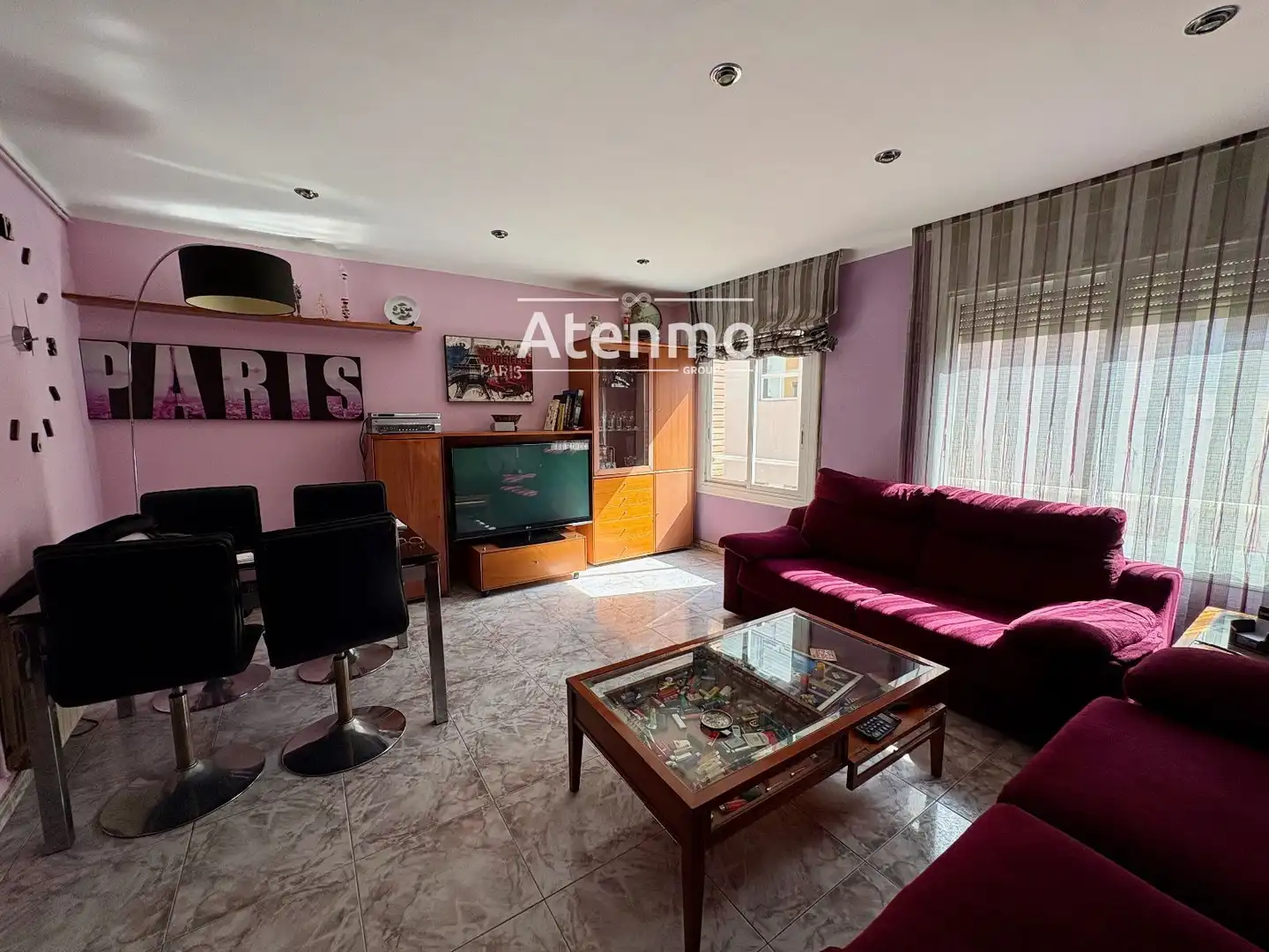 Living room of Flat for sale in Barcelona  with Air Conditioner and Heating